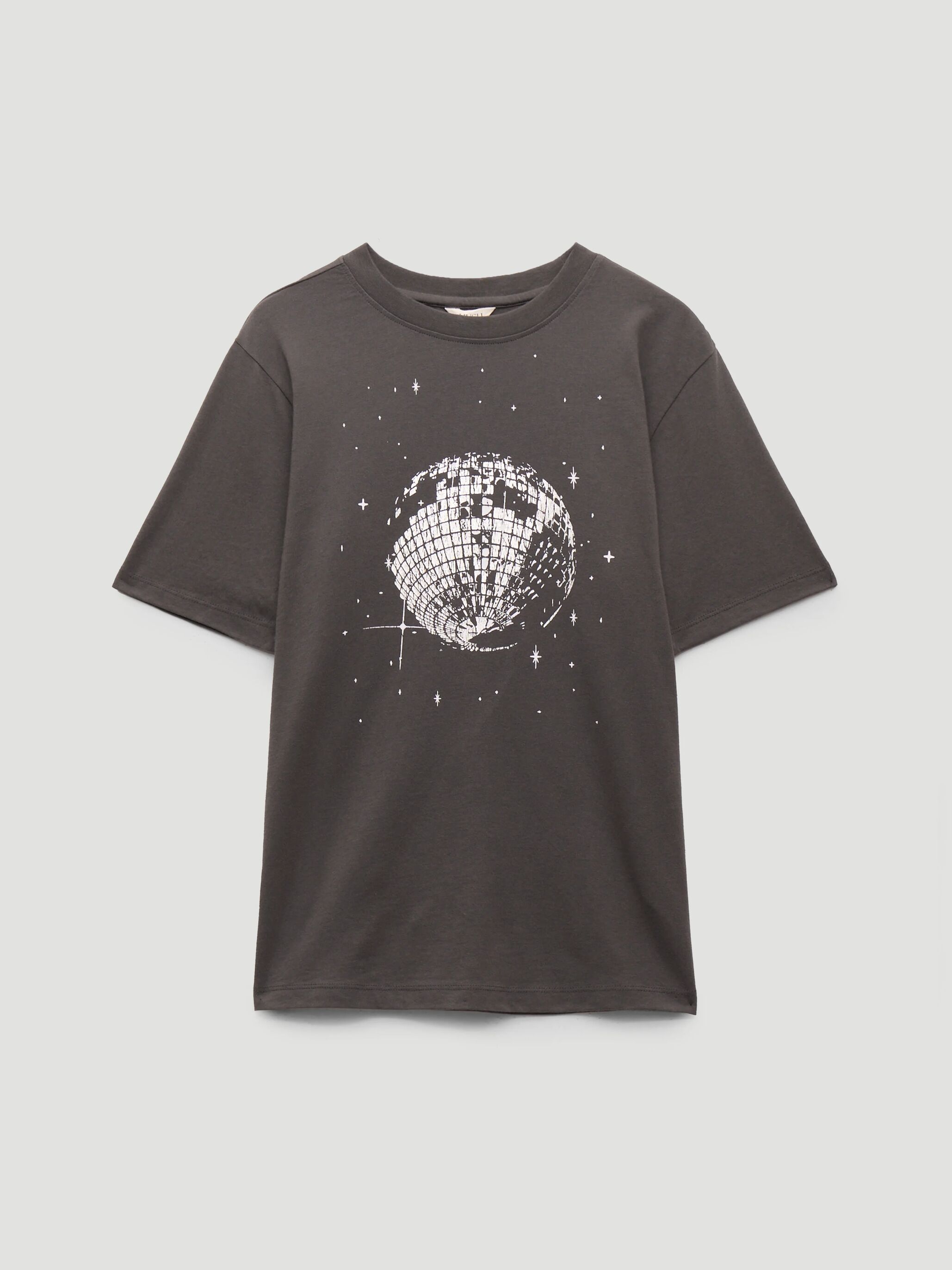 Disco Ball Graphic T-Shirt