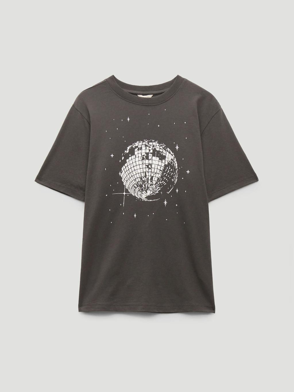 014615-4423-07 Disco Ball Graphic T-Shirt