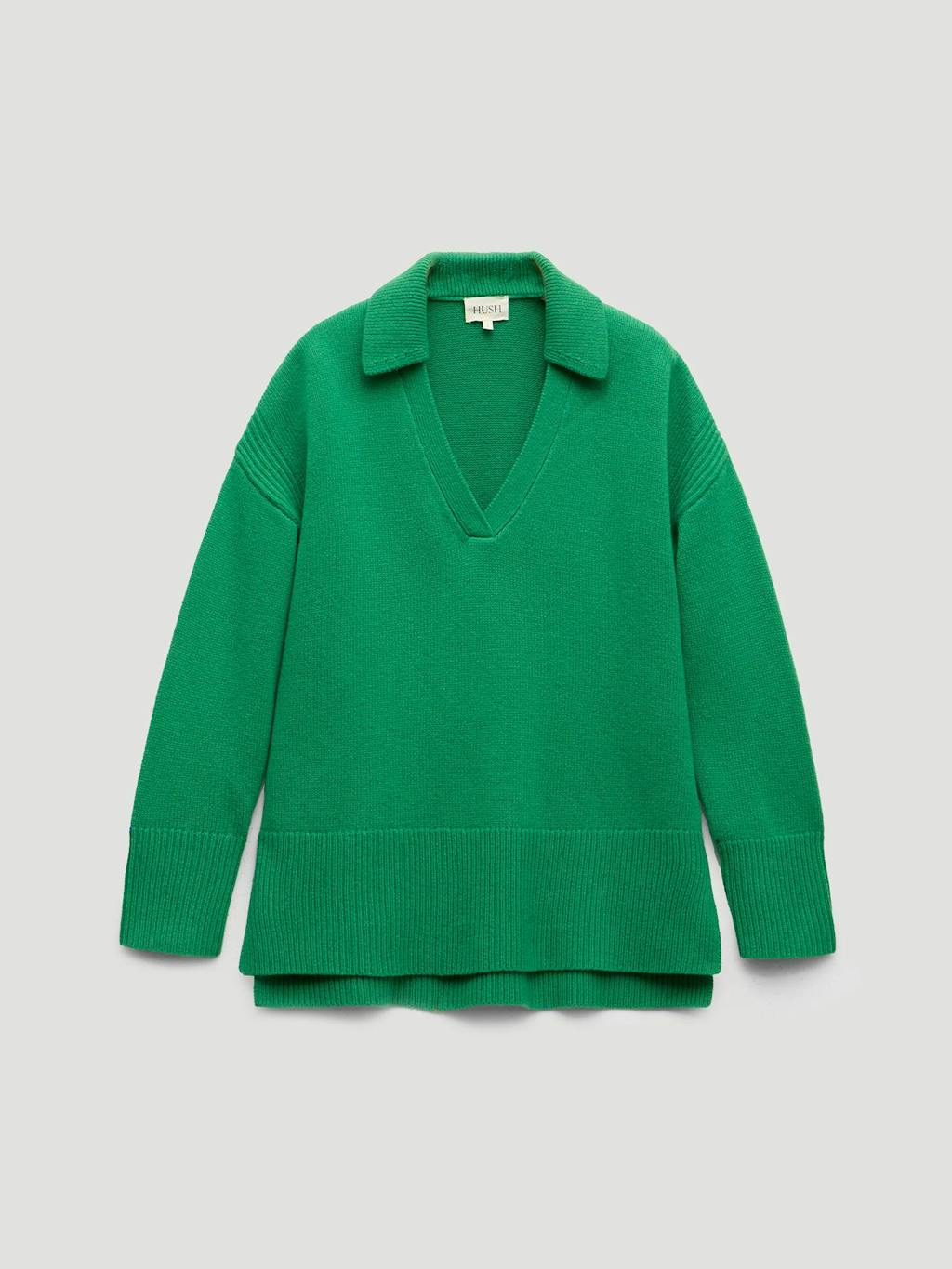 014132-2159-07 Carys Merino Collared Relaxed Jumper