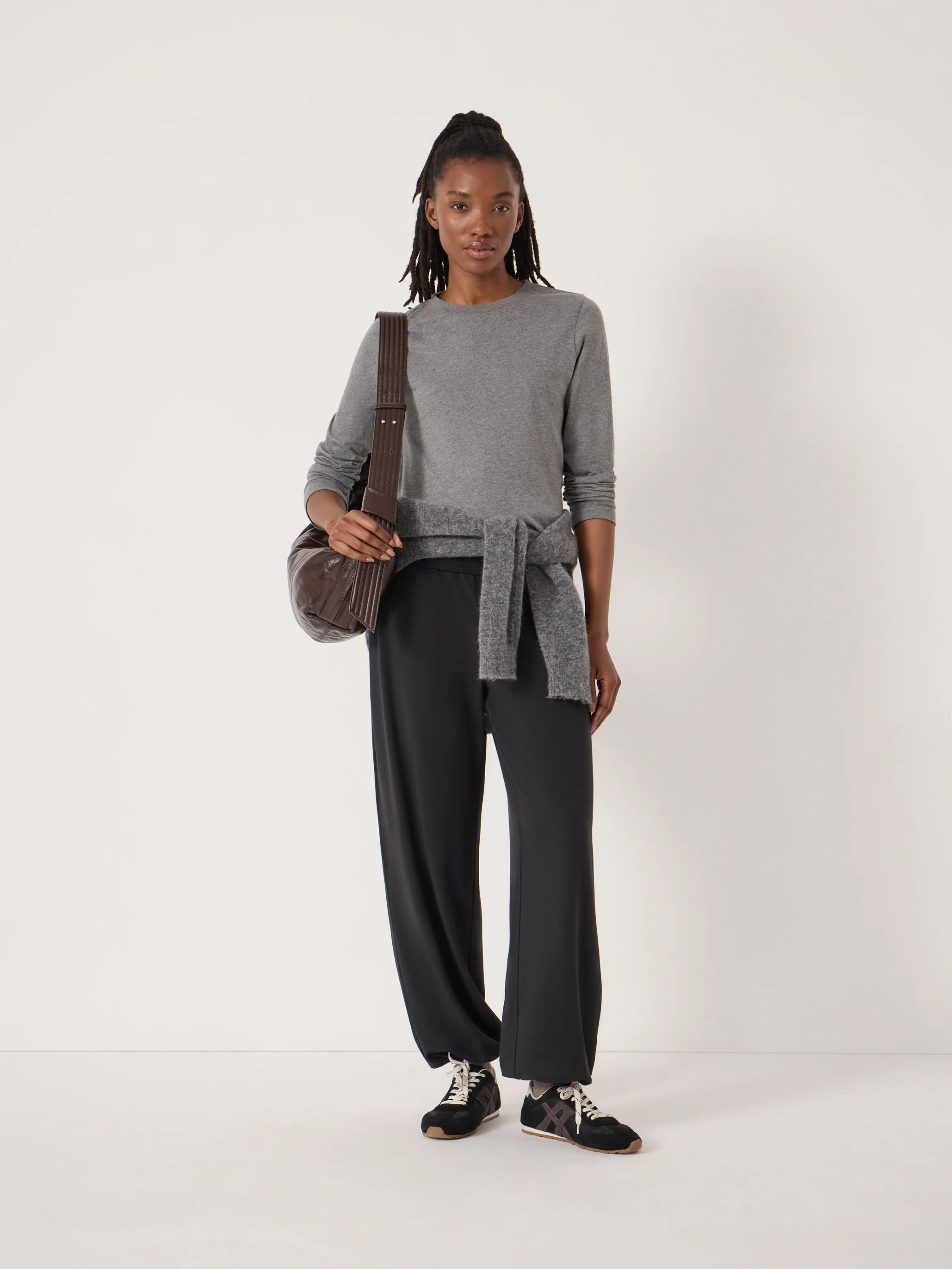 Amelia Bubble Hem Joggers