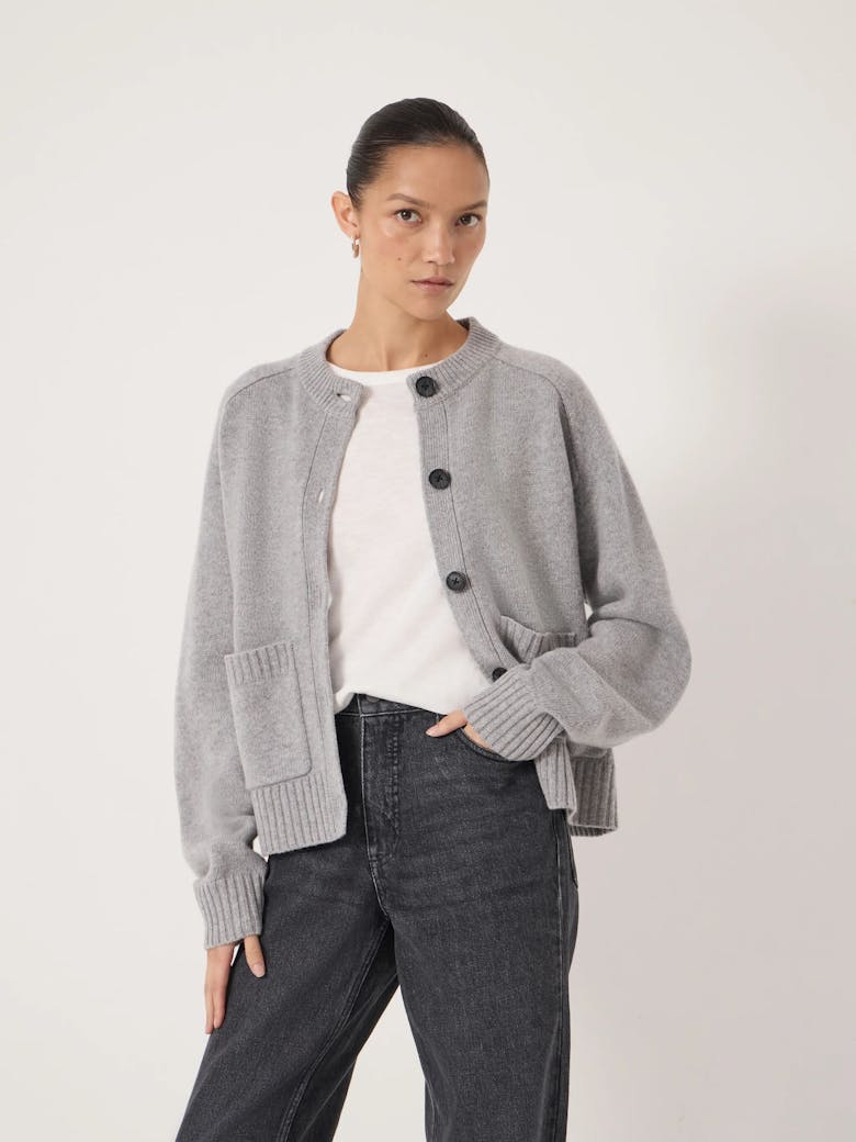 Soph Crew Neck Merino Cardigan