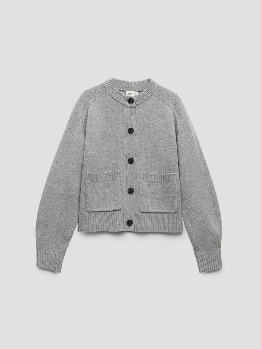014212-2805-07 Soph Crew Neck Merino Cardigan