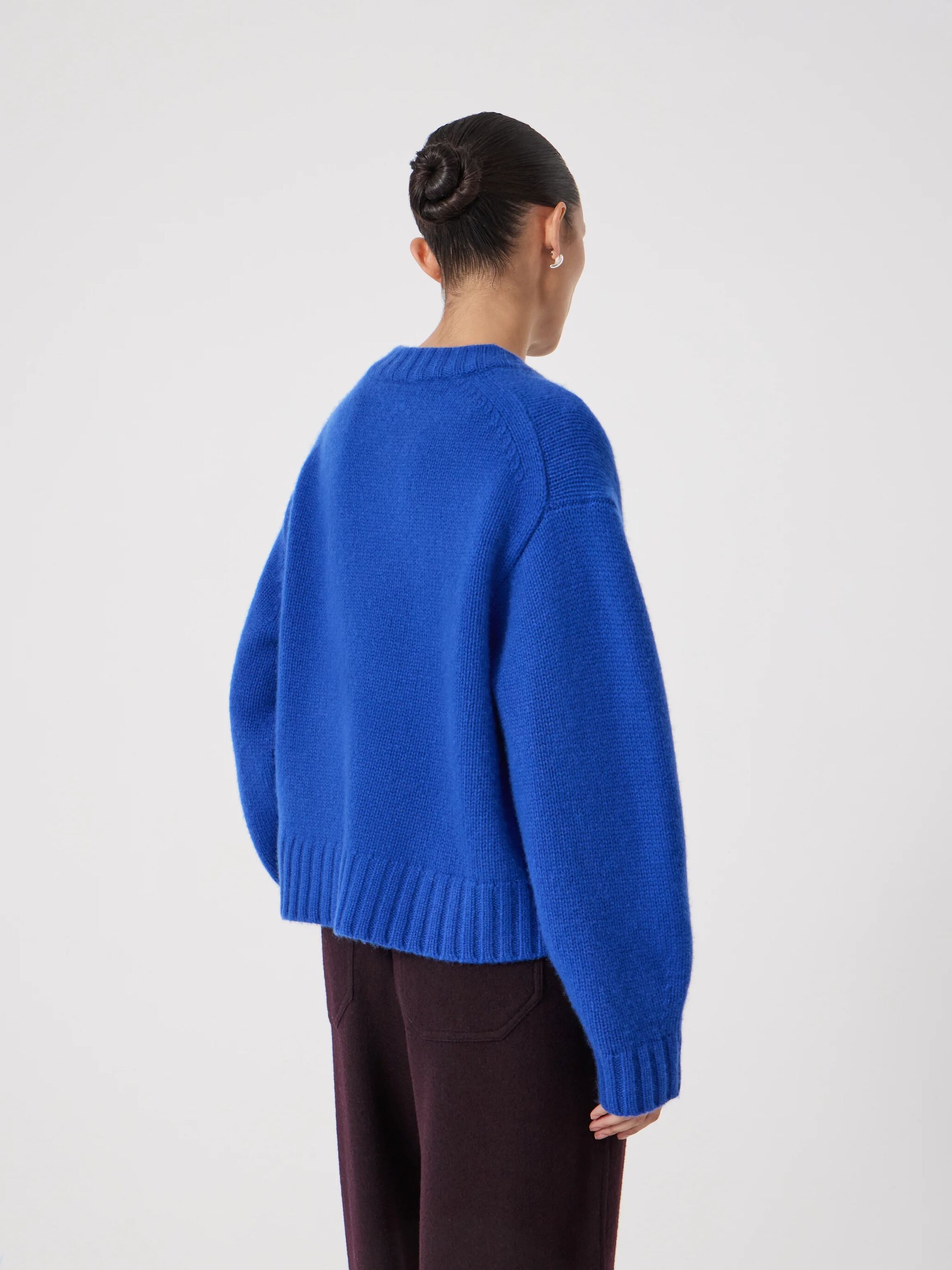Cora Relaxed Chunky Cashmere Crew Jumper