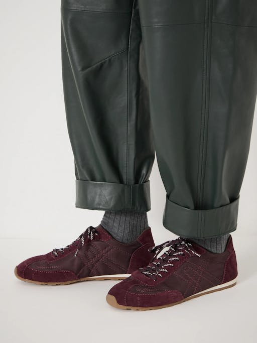 Sadie Stitch Detail Slimline Trainers