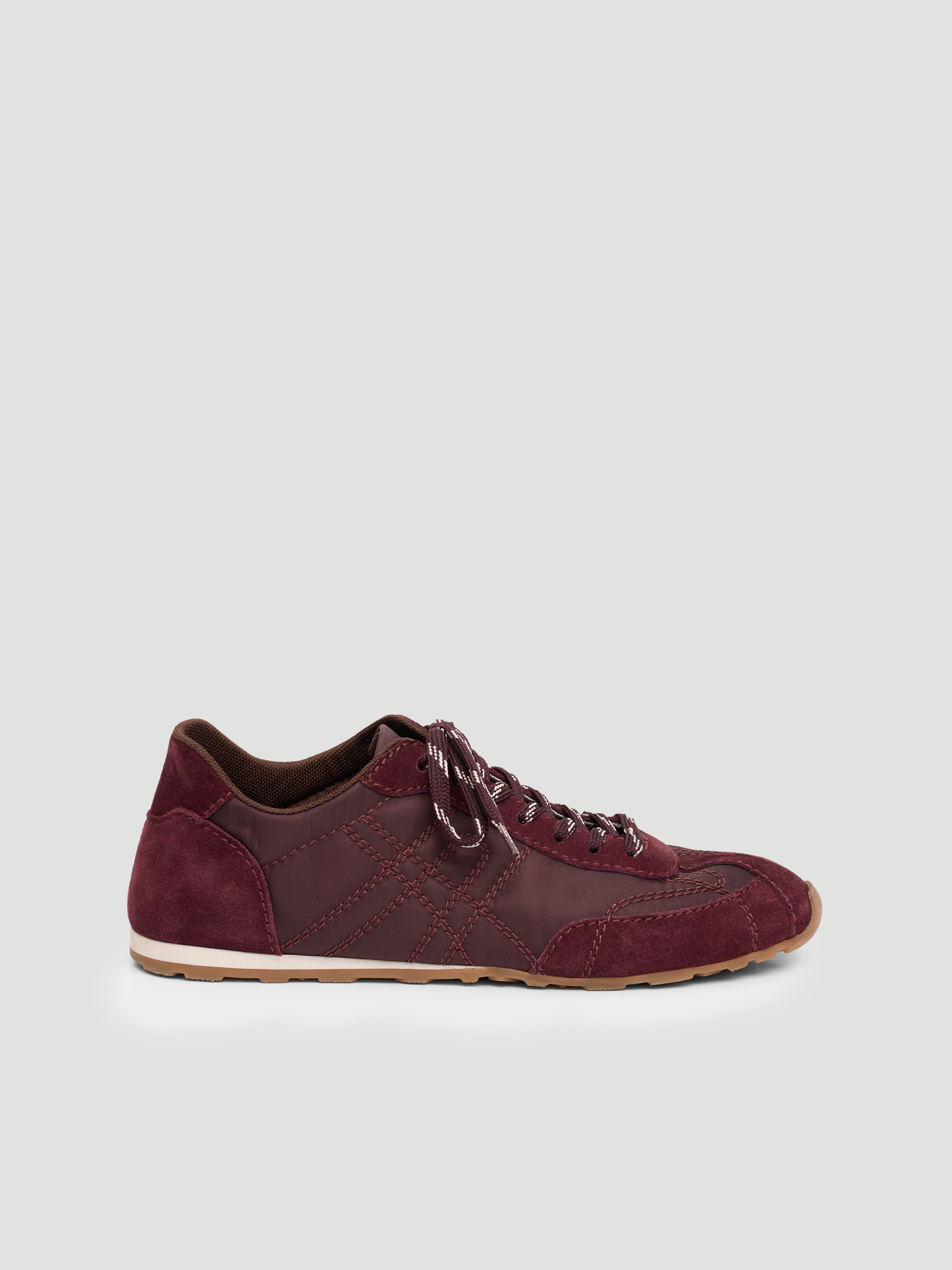 Sadie Stitch Detail Slimline Trainers