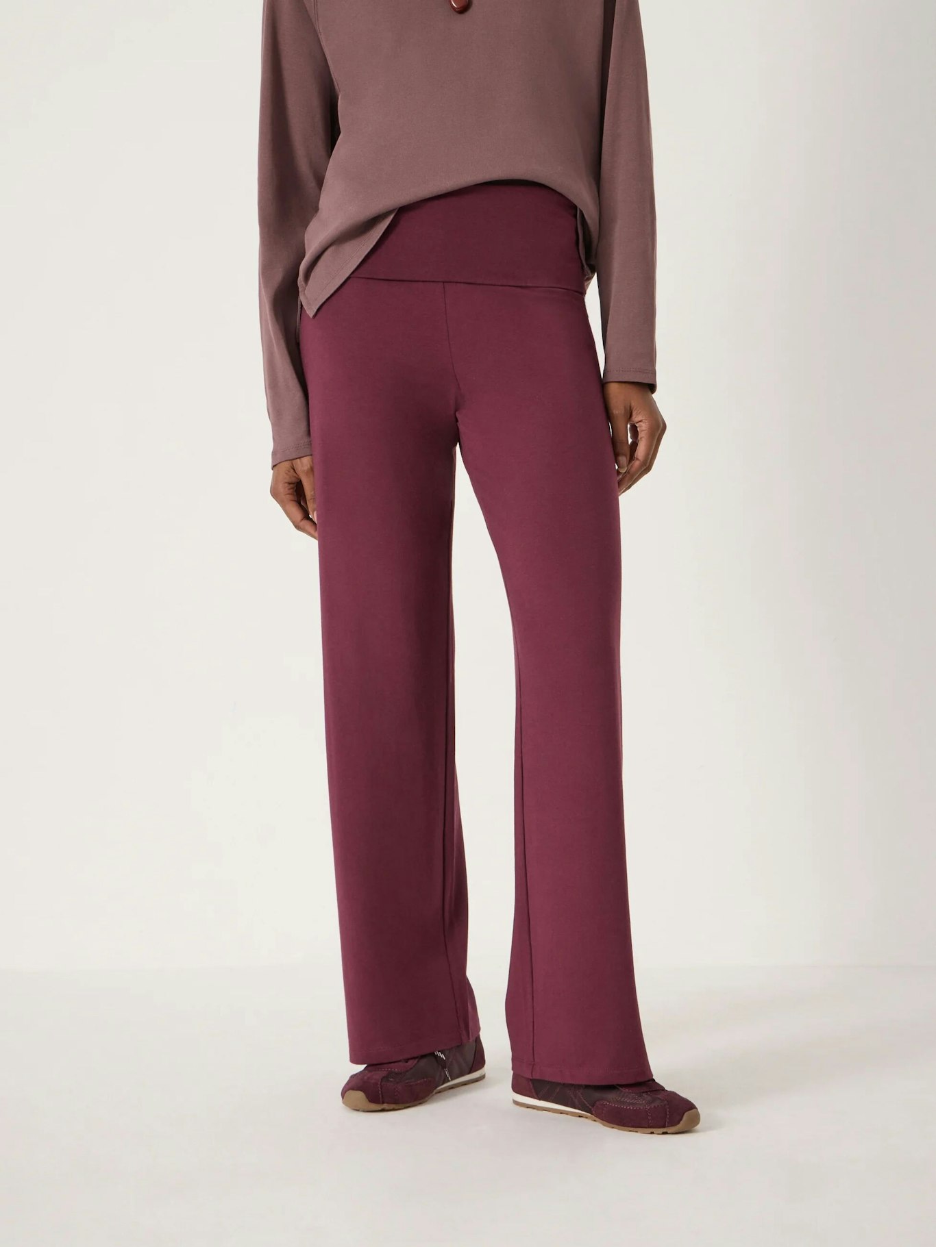 014246-1319-02 Amie Fold Over Waist Joggers