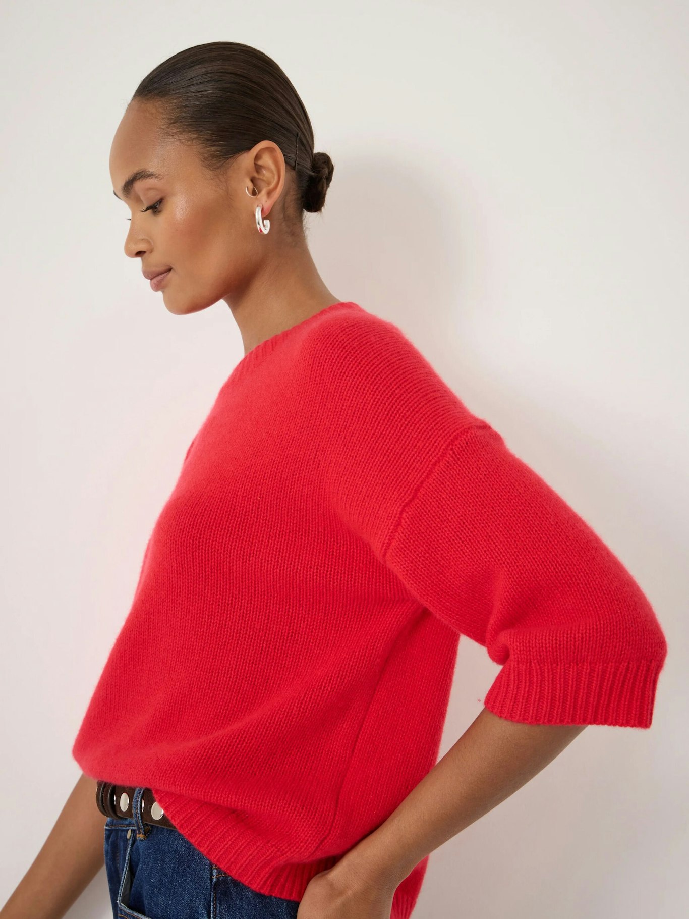 013449-1043-04 Cherrie Chunky Cashmere Tee