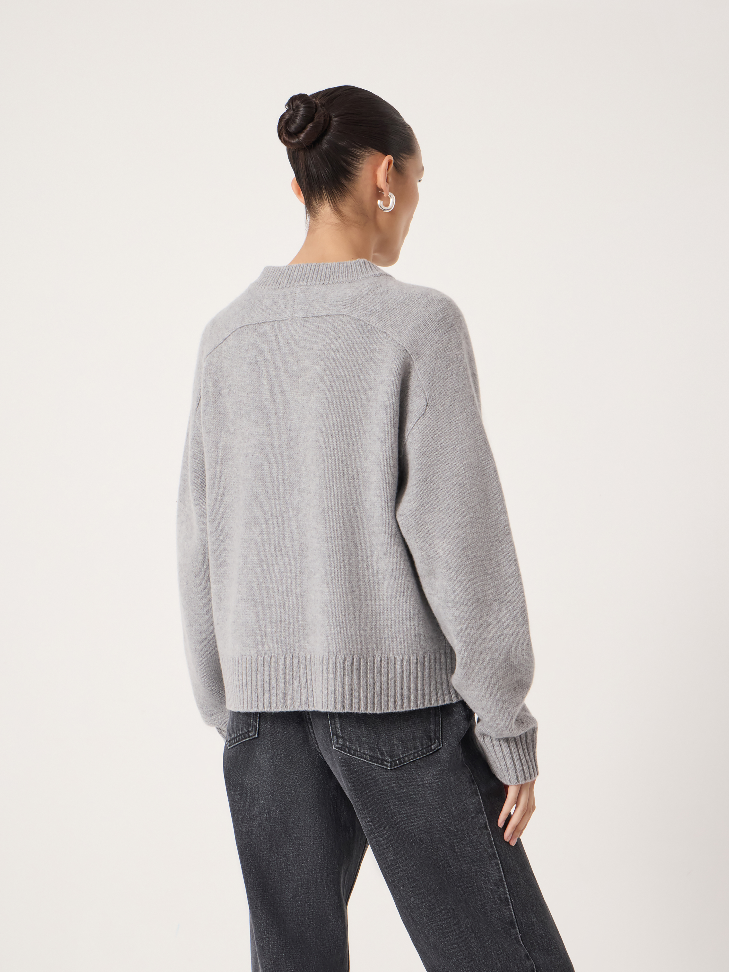 Soph Crew Neck Merino Cardigan