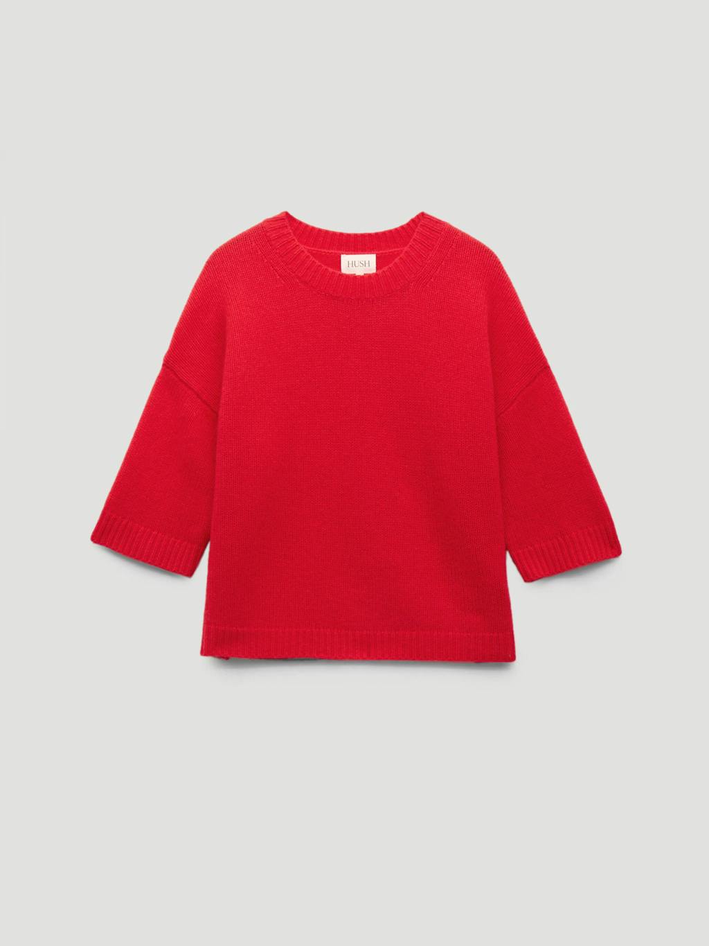 013449-1043-07 Cherrie Chunky Cashmere Tee