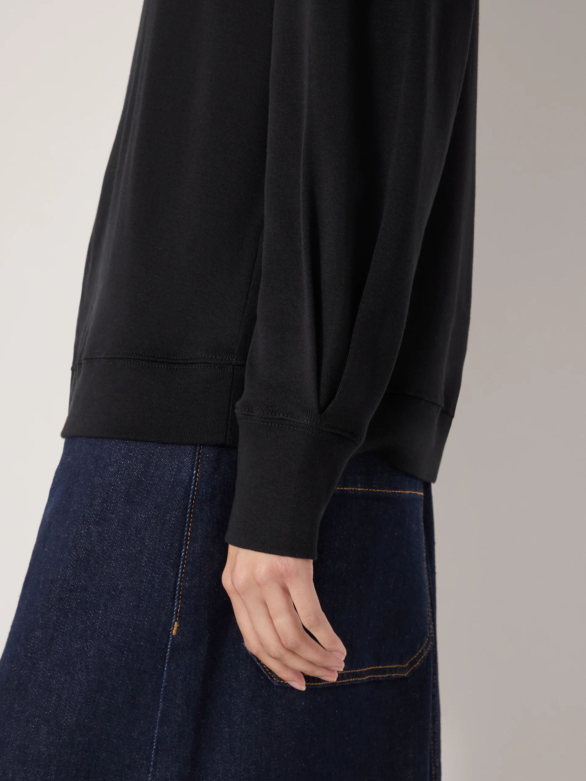 Emily Puff Sleeve Cotton Jersey Top