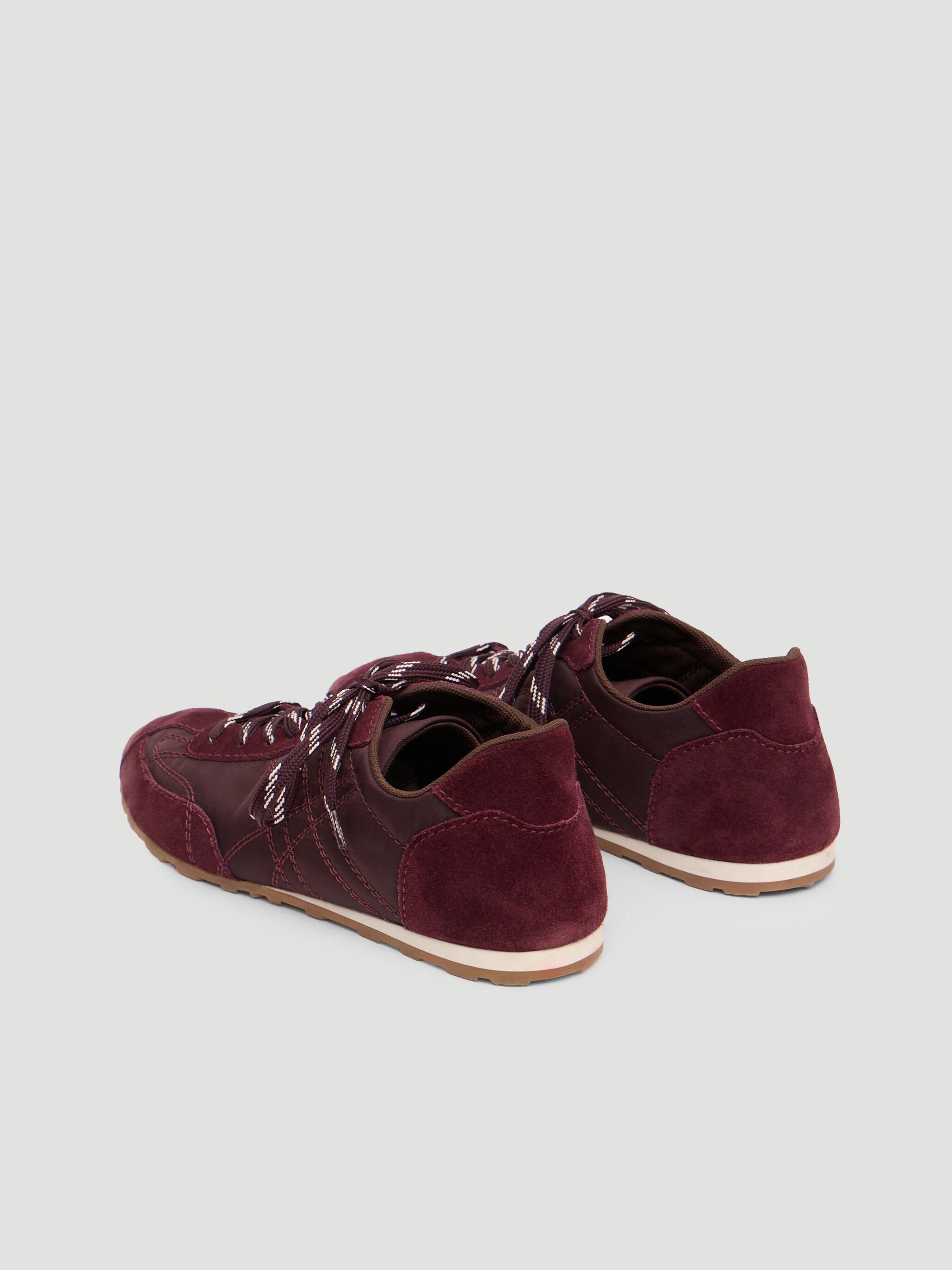 Sadie Stitch Detail Slimline Trainers