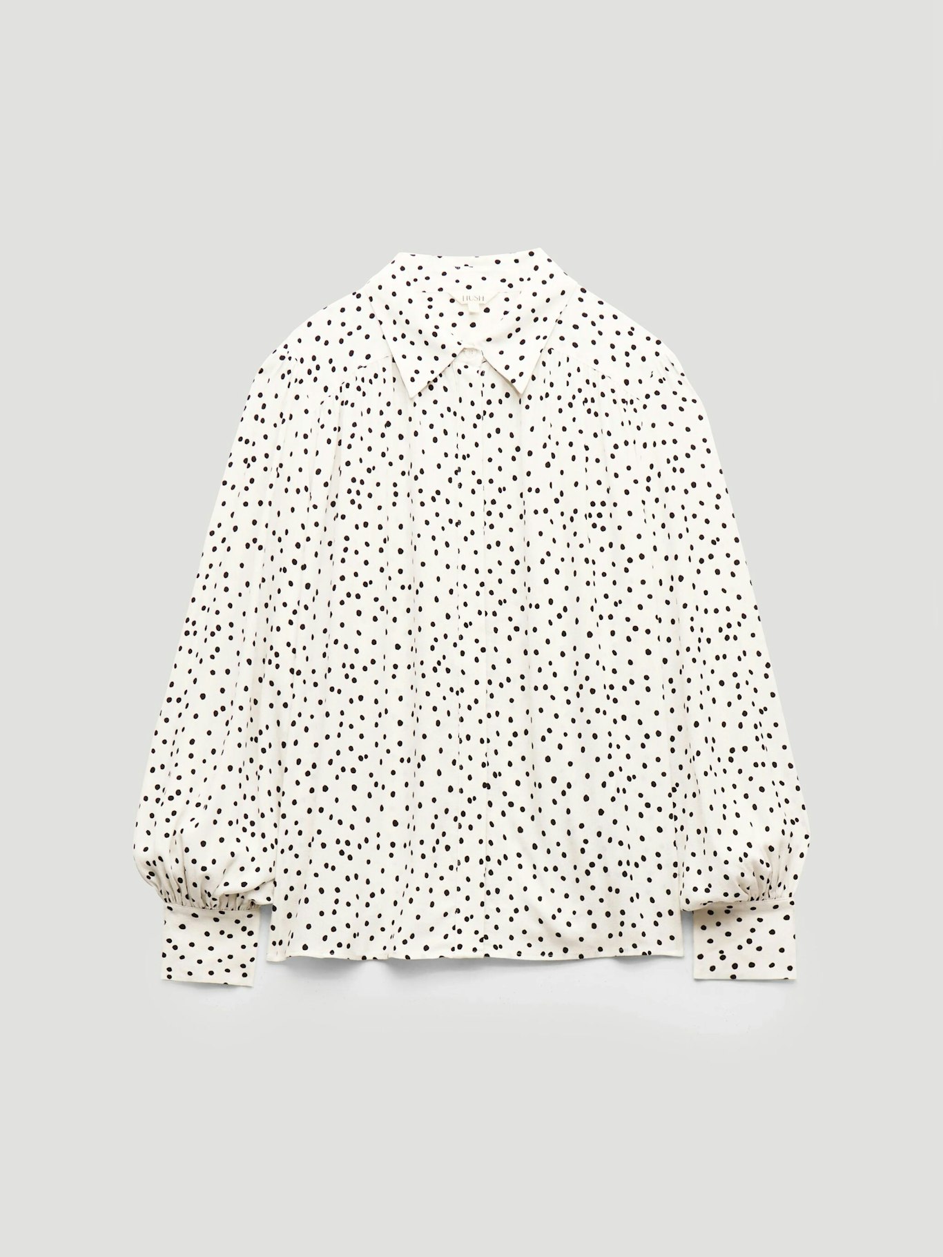 014134-4899-07 Sigrid Polka Dot Long Sleeve Shirt