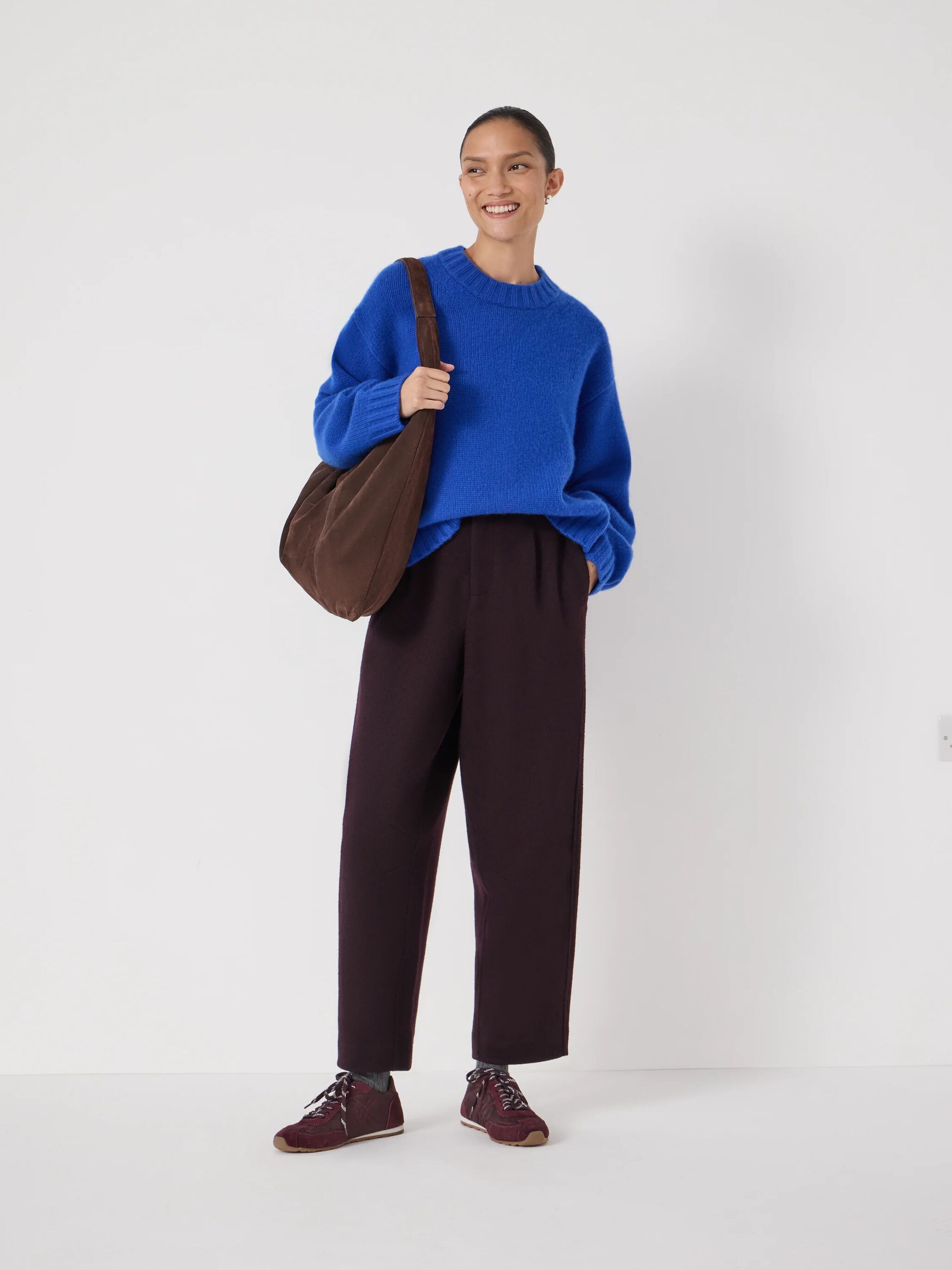 Cora Relaxed Chunky Cashmere Crew Jumper