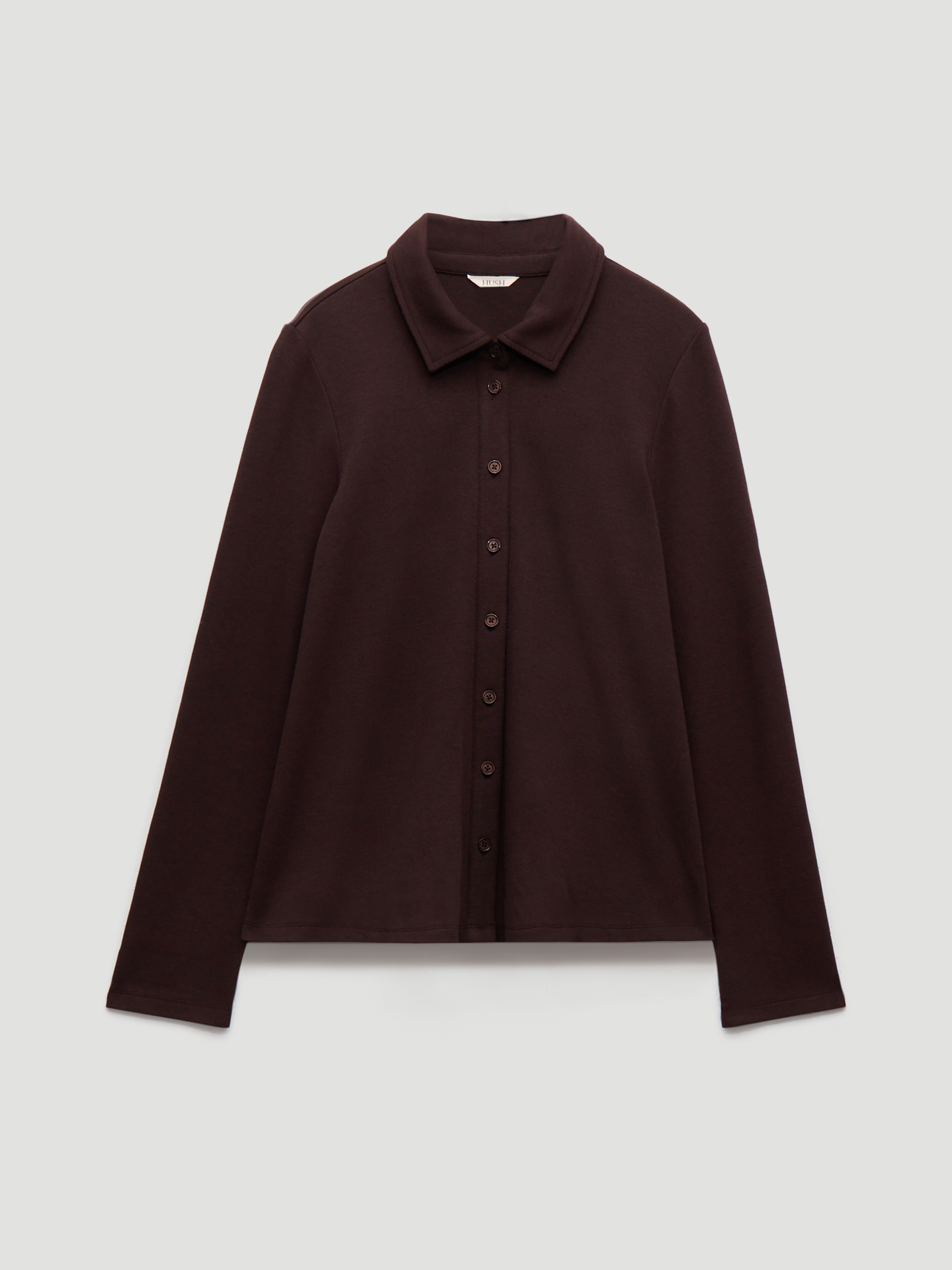 Noa Button A-Line Polo Top