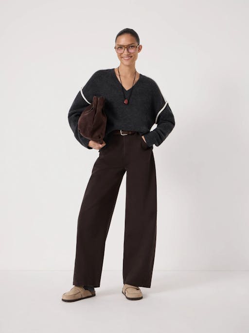 Billie Wool Blend V-Neck Jumper