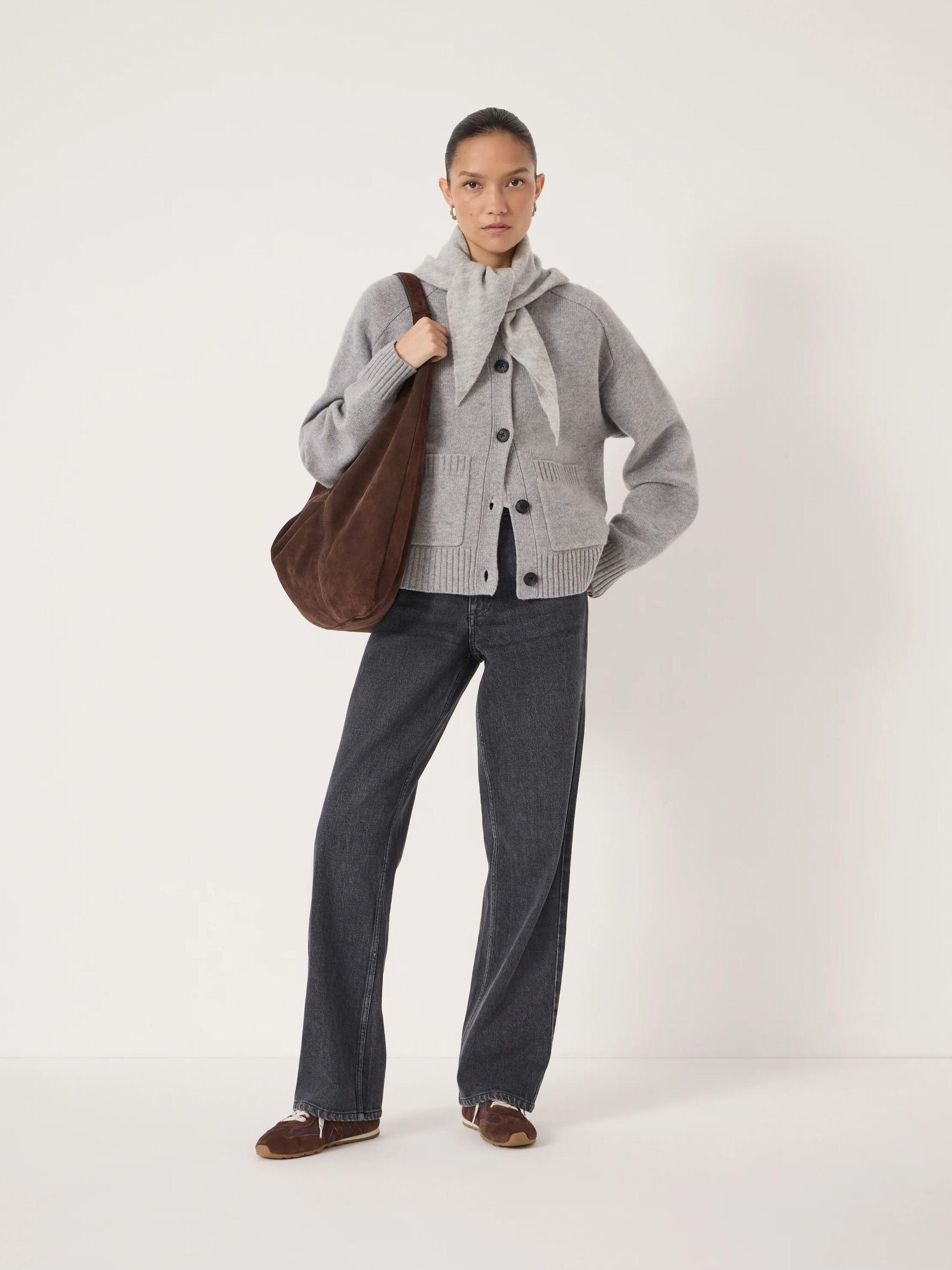 Soph Crew Neck Merino Cardigan