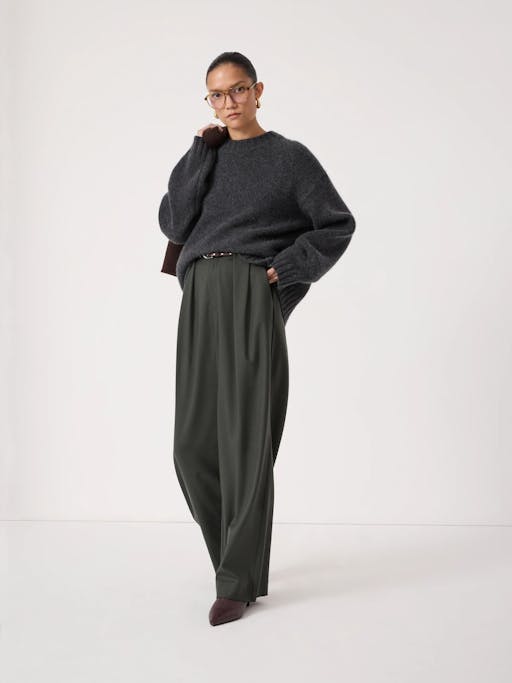 Adena Wide Leg Trousers
