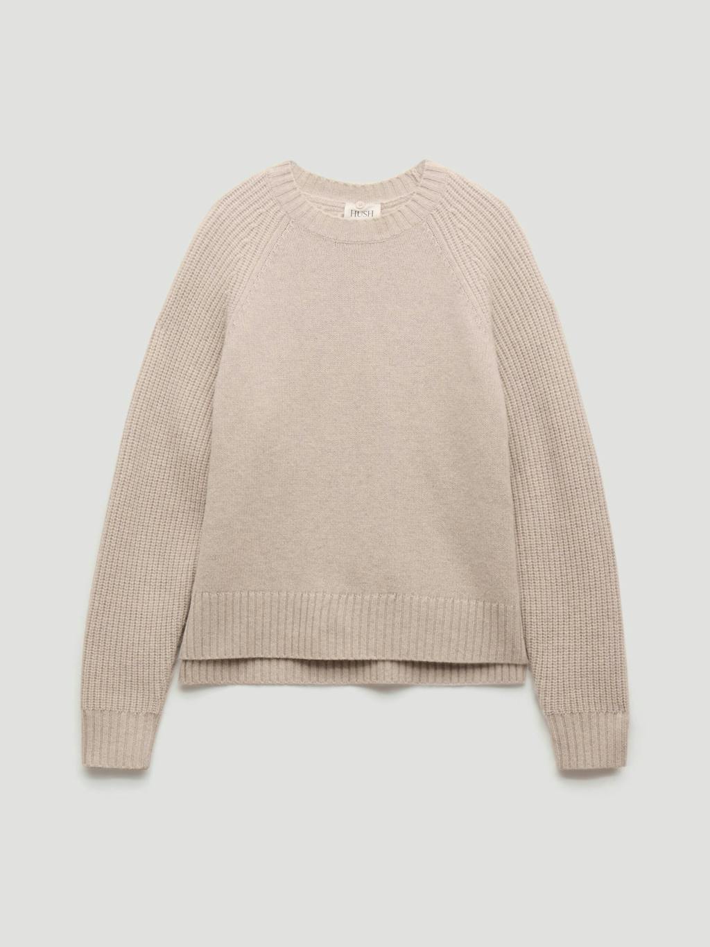 014402-0340-07 Mira Merino Wool Detachable Roll Neck Jumper