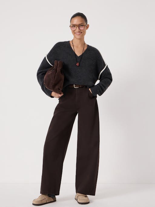 Billie Wool Blend V-Neck Jumper