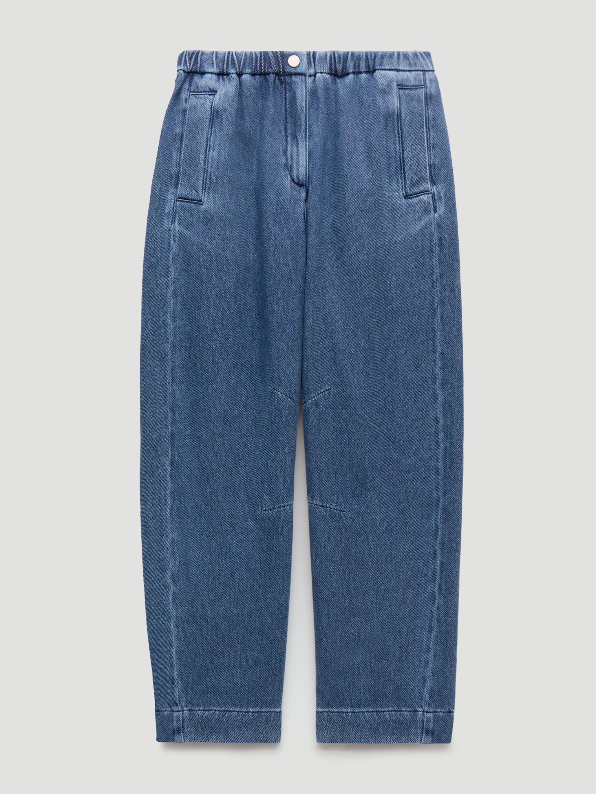 Supersoft Denim Barrel Leg Jeans
