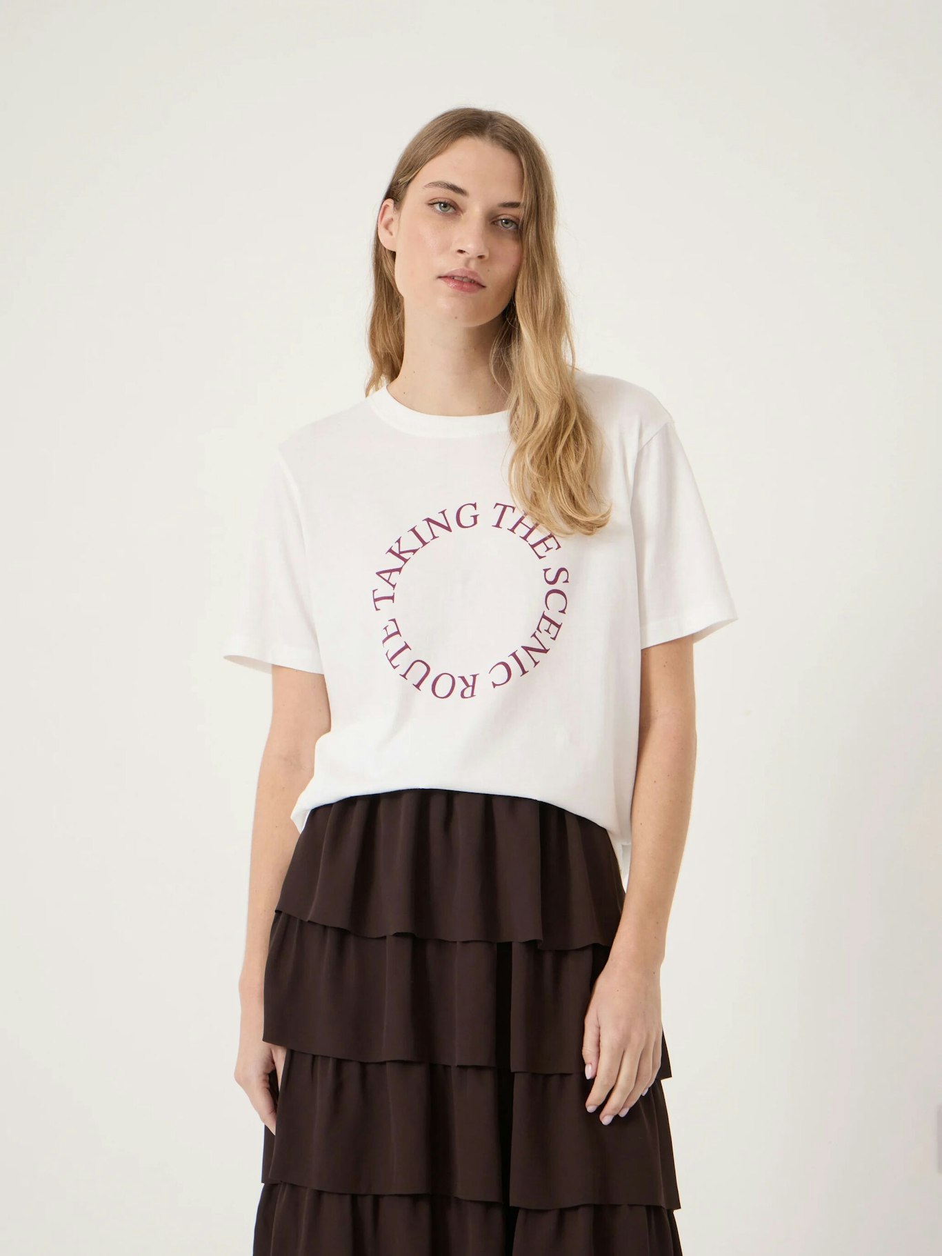 014281-0001-01 Taking The Scenic Route Graphic T-Shirt
