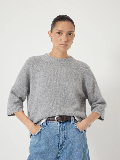 Cherrie Chunky Cashmere Tee
