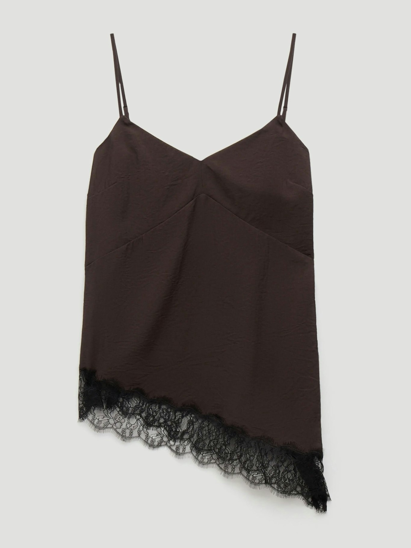 015223-0450-07 Marnie Asymmetric Lace Trim Cami