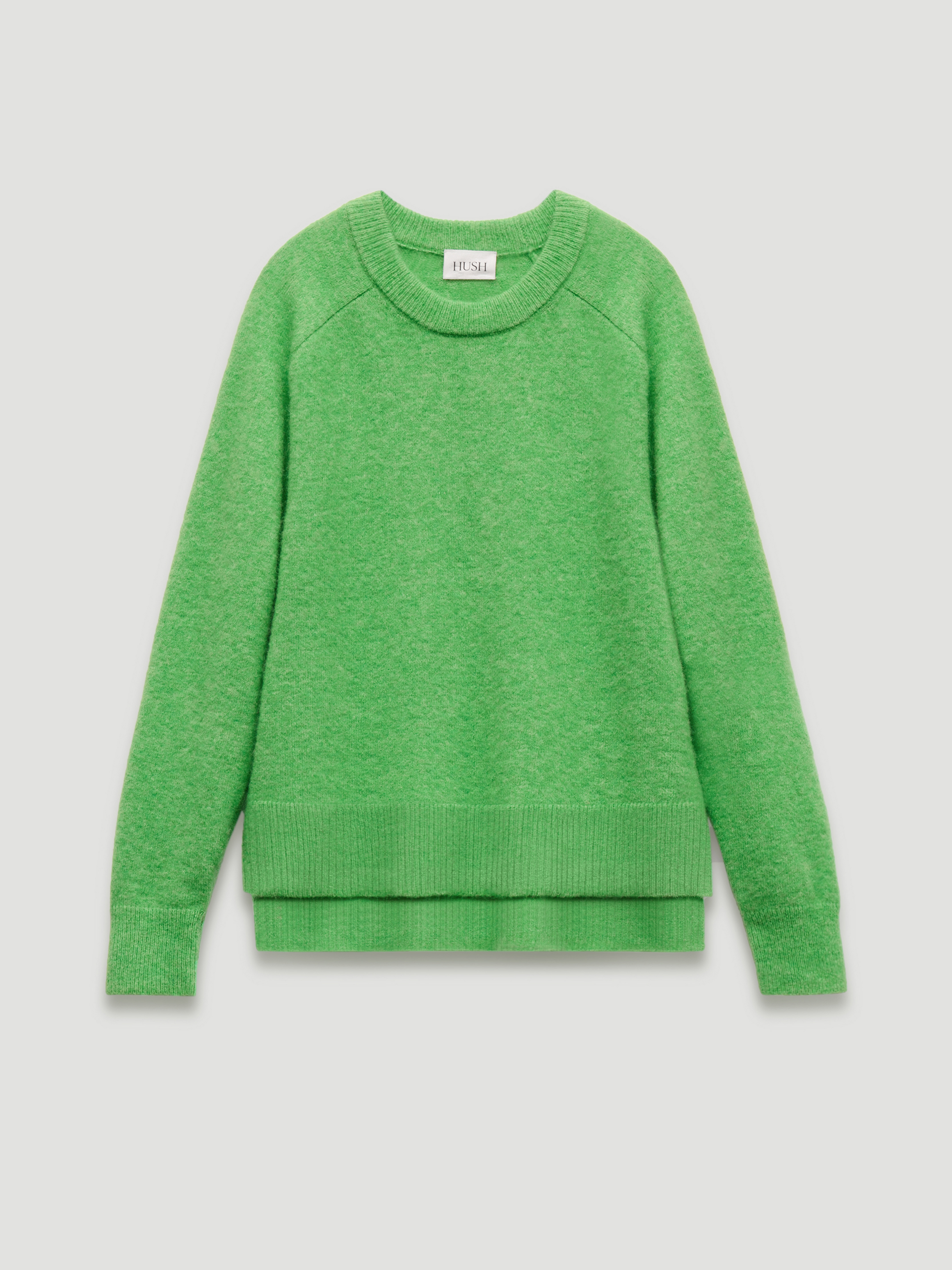 Wool Blend Crew Neck Jumper