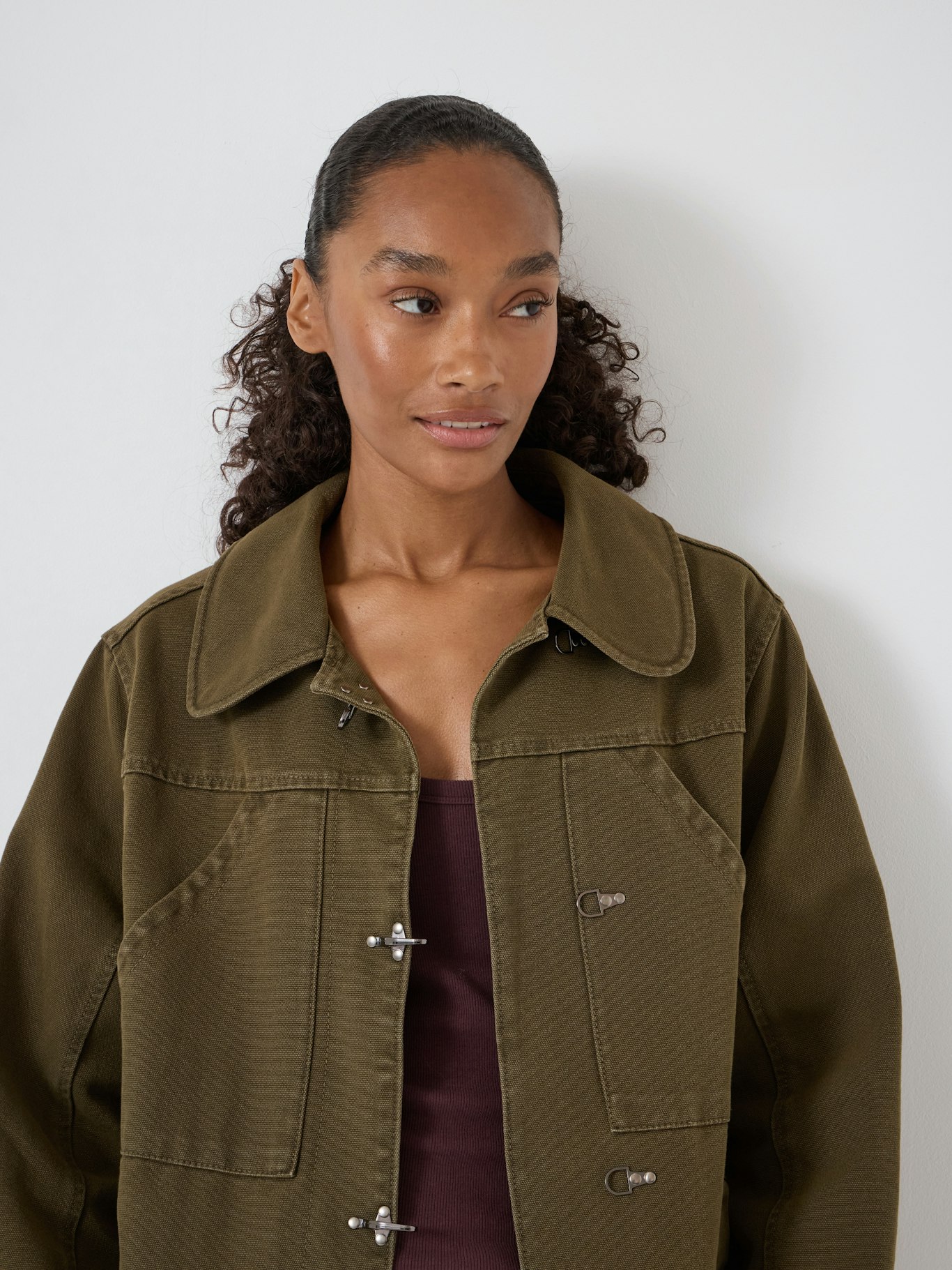 014238-2295-04 Jayda Cotton Utility Jacket