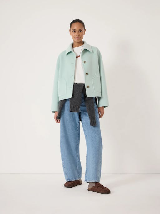 Pure Wool Double Faced Jacket