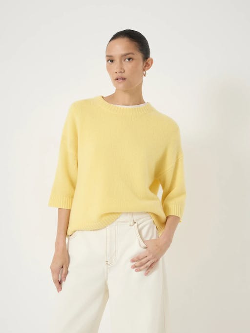 Cherrie Chunky Cashmere Tee