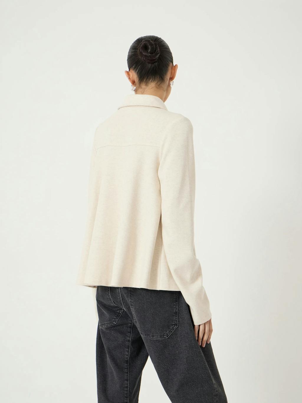 014177-4696-04 Noa Button A-Line Polo Top