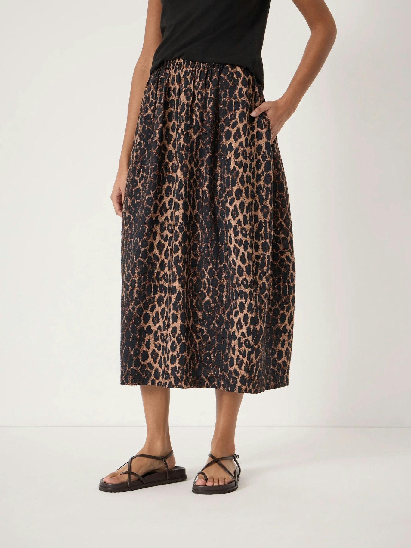 014881-4604-02 Liddie Barrel Midi Skirt