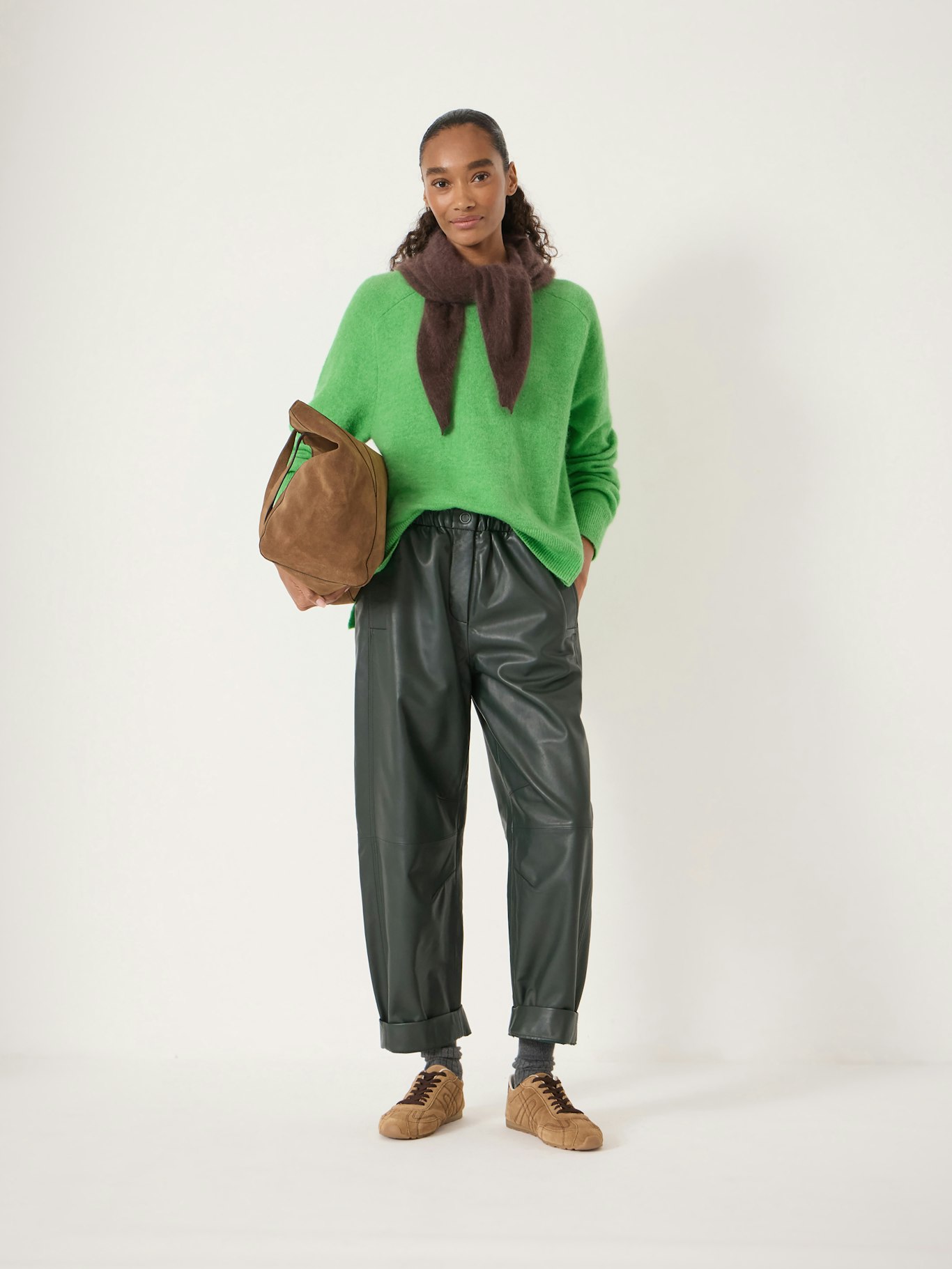 014287-2154-02 Wool Blend Crew Neck Jumper