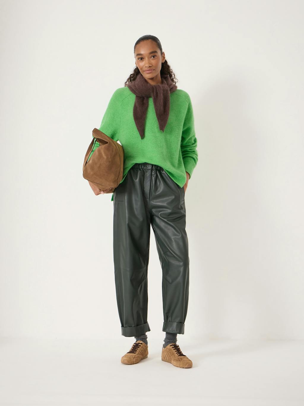 014287-2154-02 Wool Blend Crew Neck Jumper