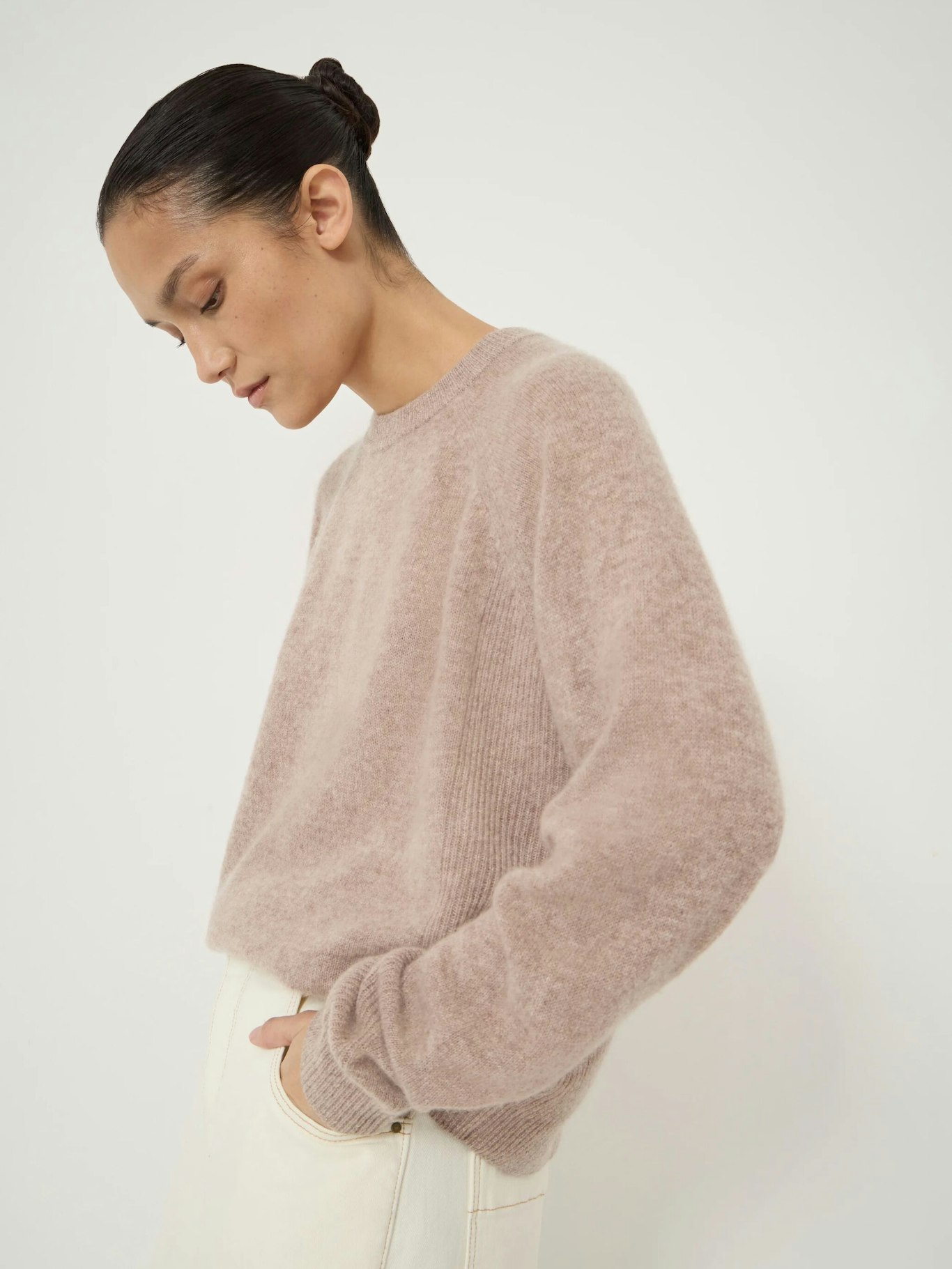 014259-0011-04 Jasmine Cashmere Rib Detail Jumper