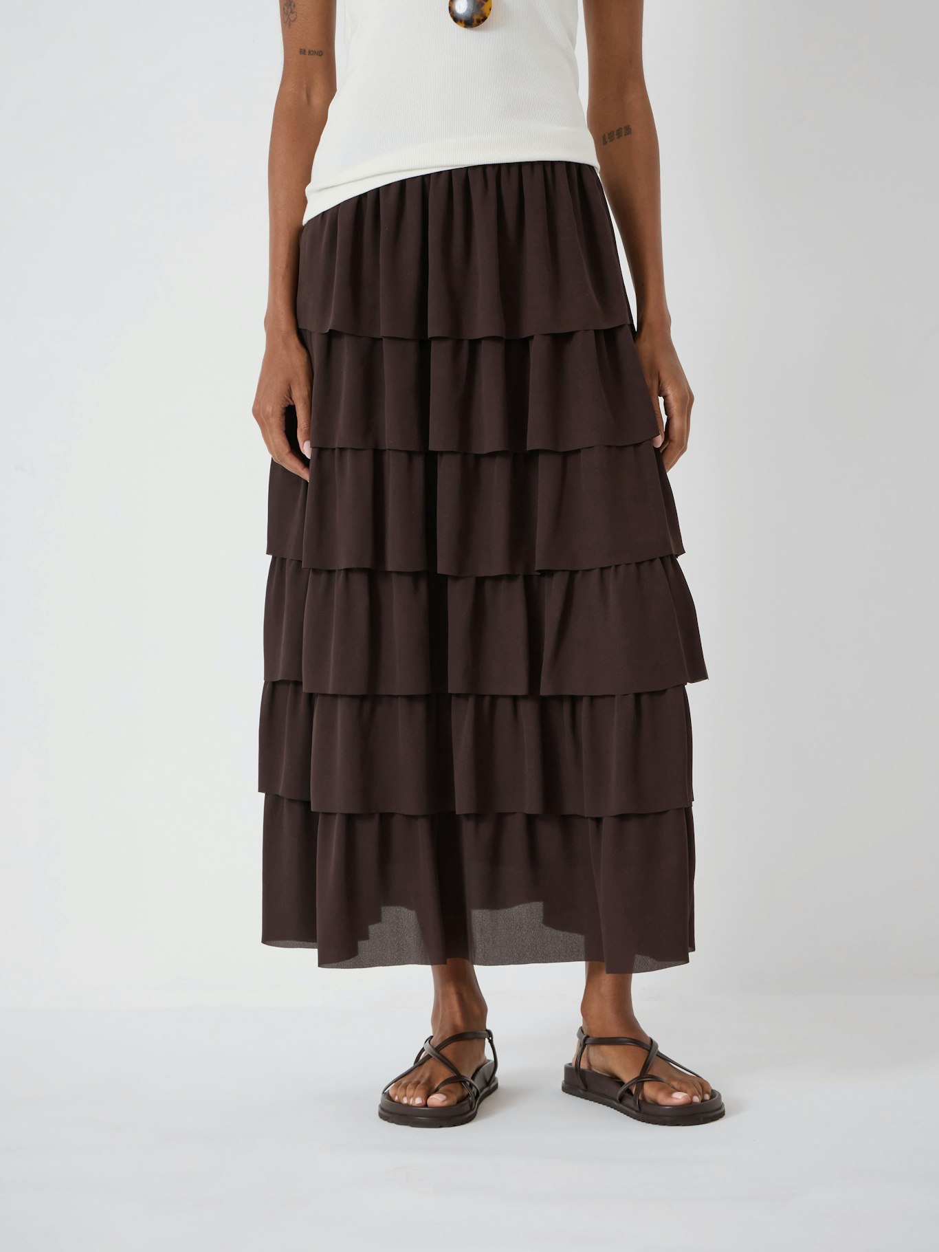 014859-0450-02 Lillie Tiered Chiffon Skirt