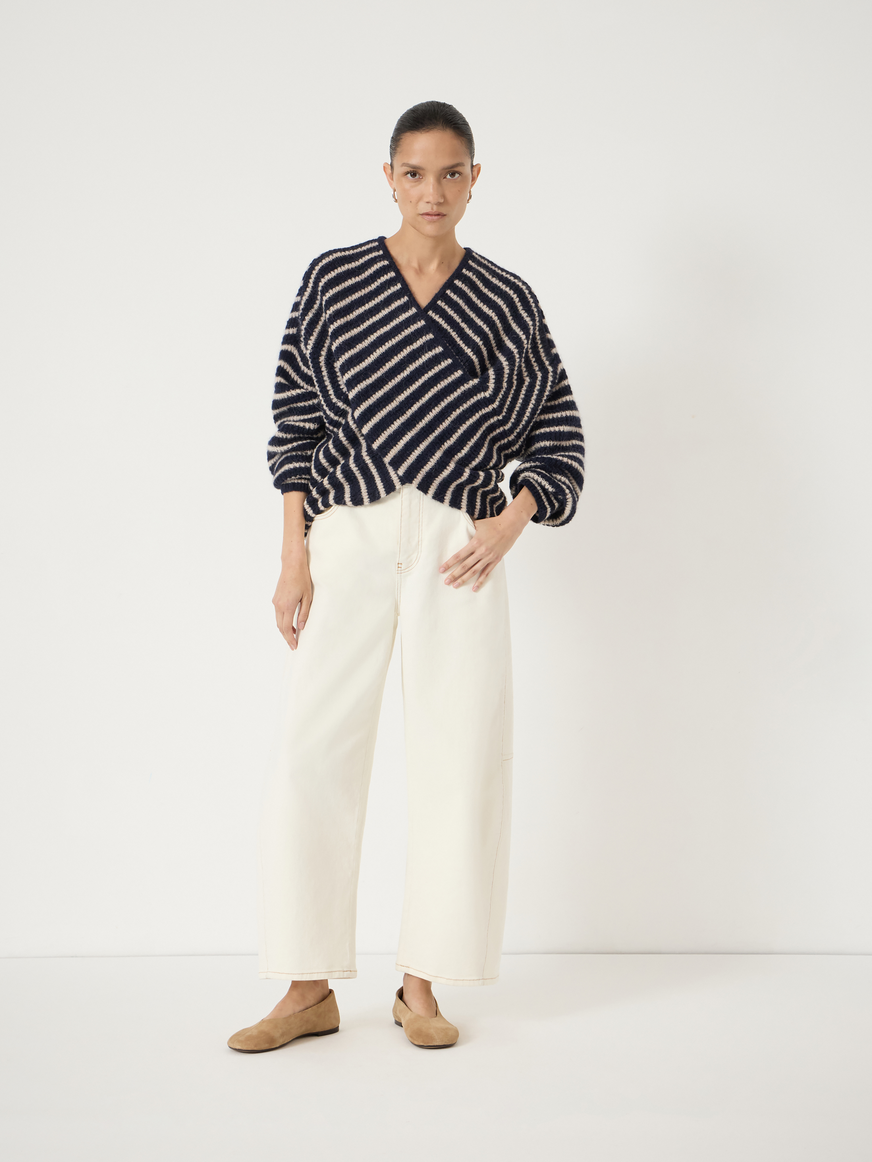 Betty Waffle Stitch Wool Blend Jumper