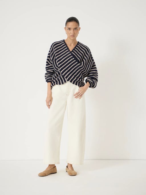 Betty Waffle Stitch Wool Blend Jumper