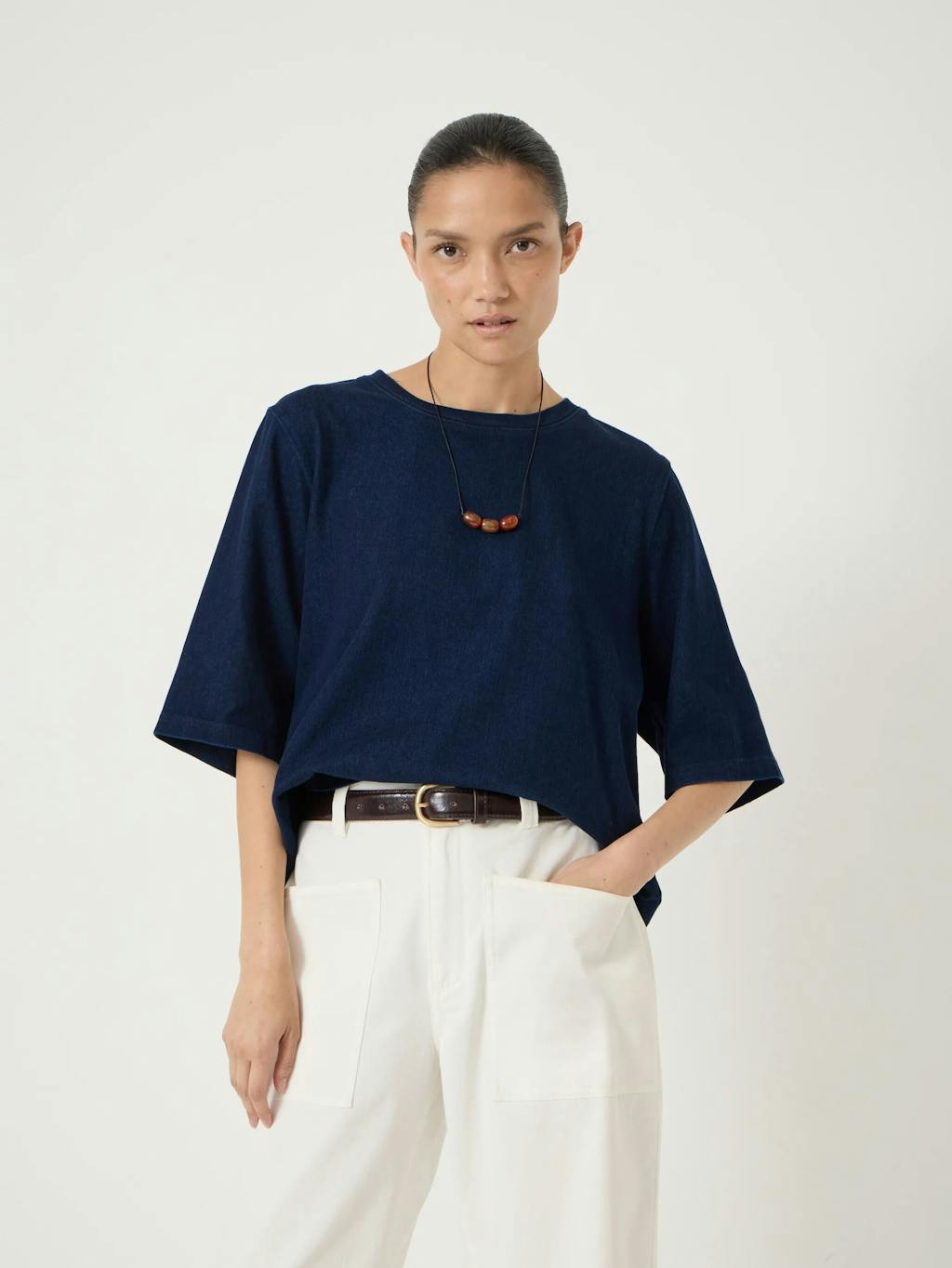 015246-4869-01 Romina Denim T-Shirt