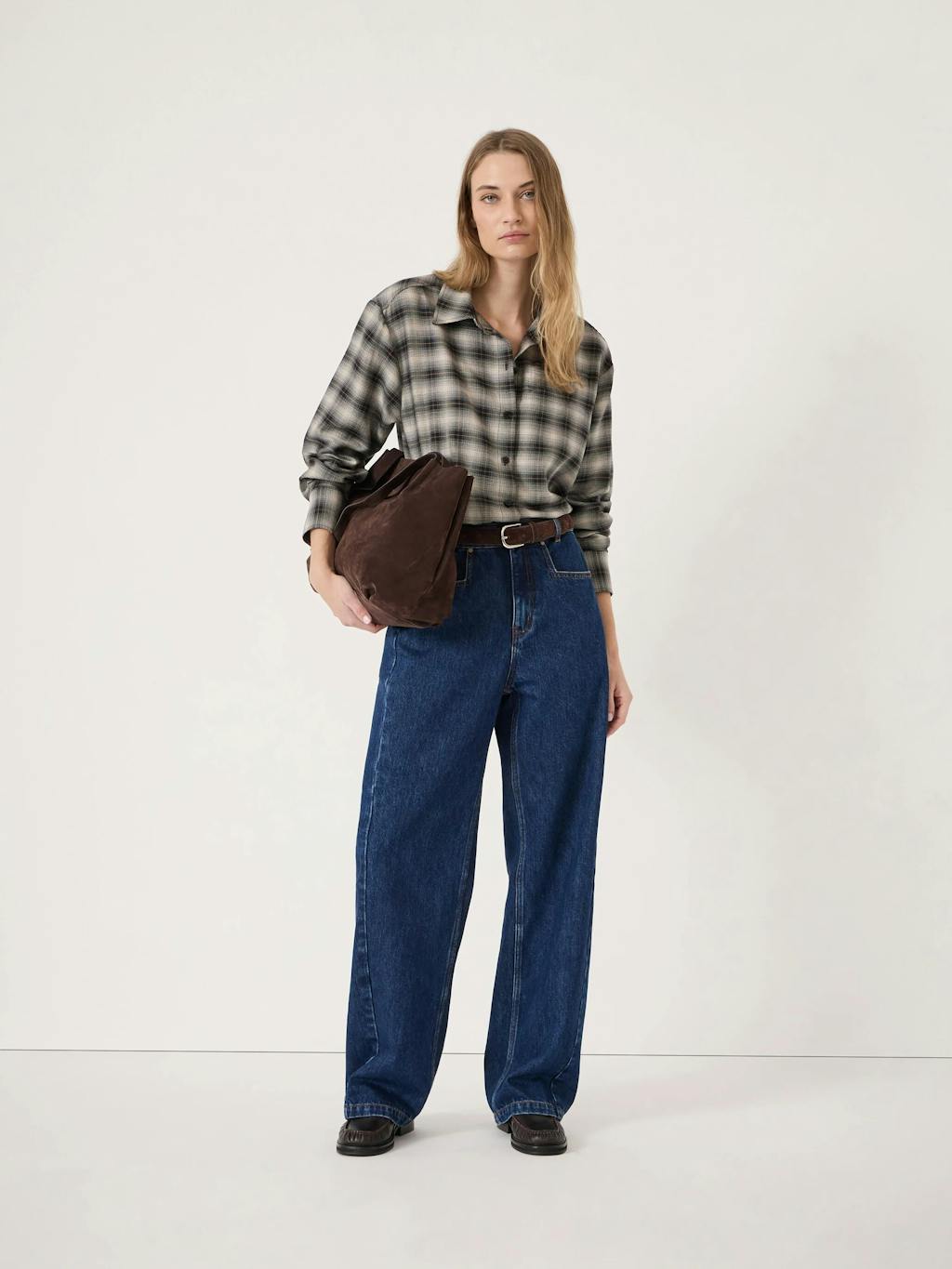 015302-4937-02 Amren Check Long Sleeve Shirt