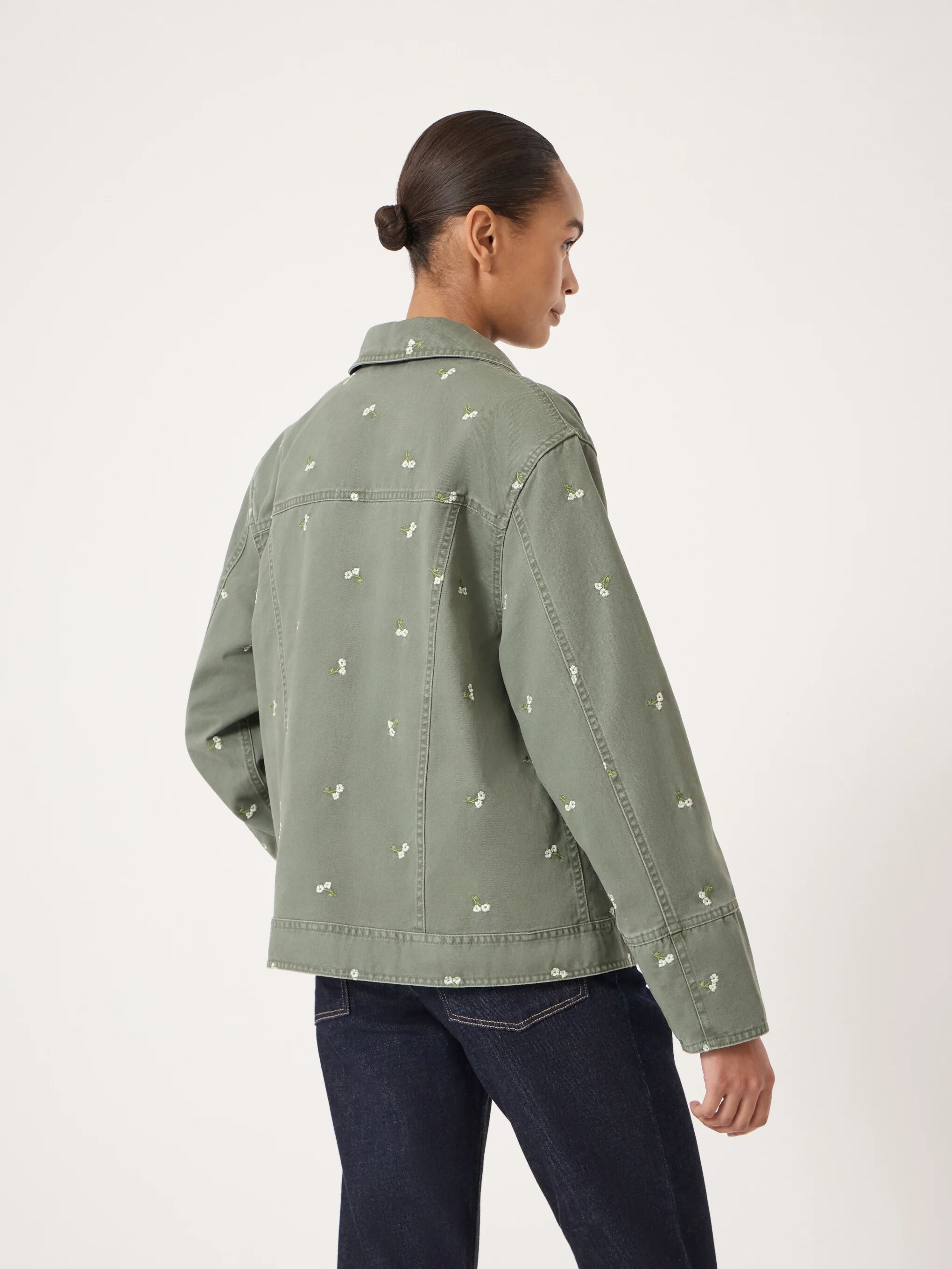 Emery Embroidered Utility Jacket