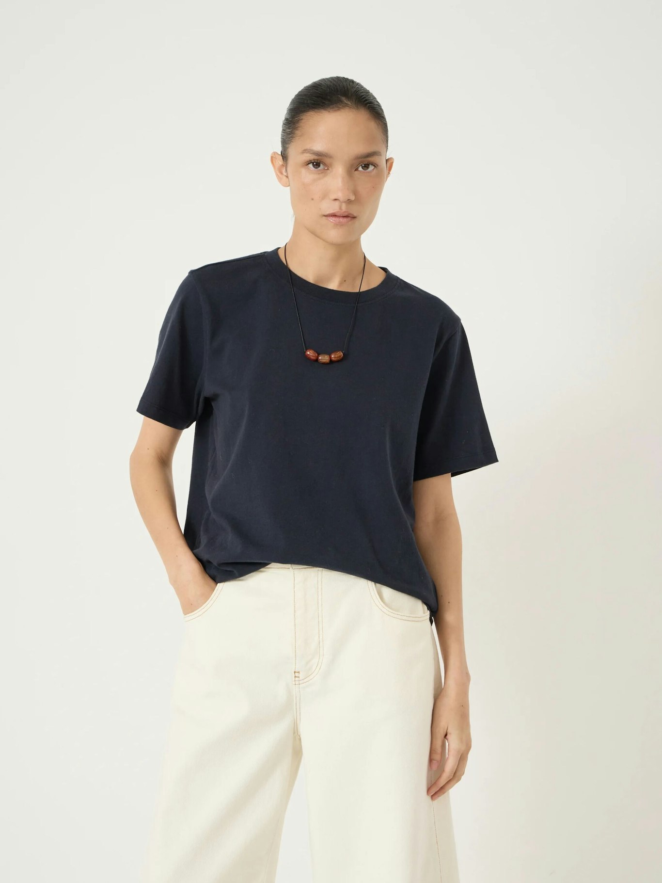 014924-2921-01 Rosie Regular Fit Cotton T-Shirt