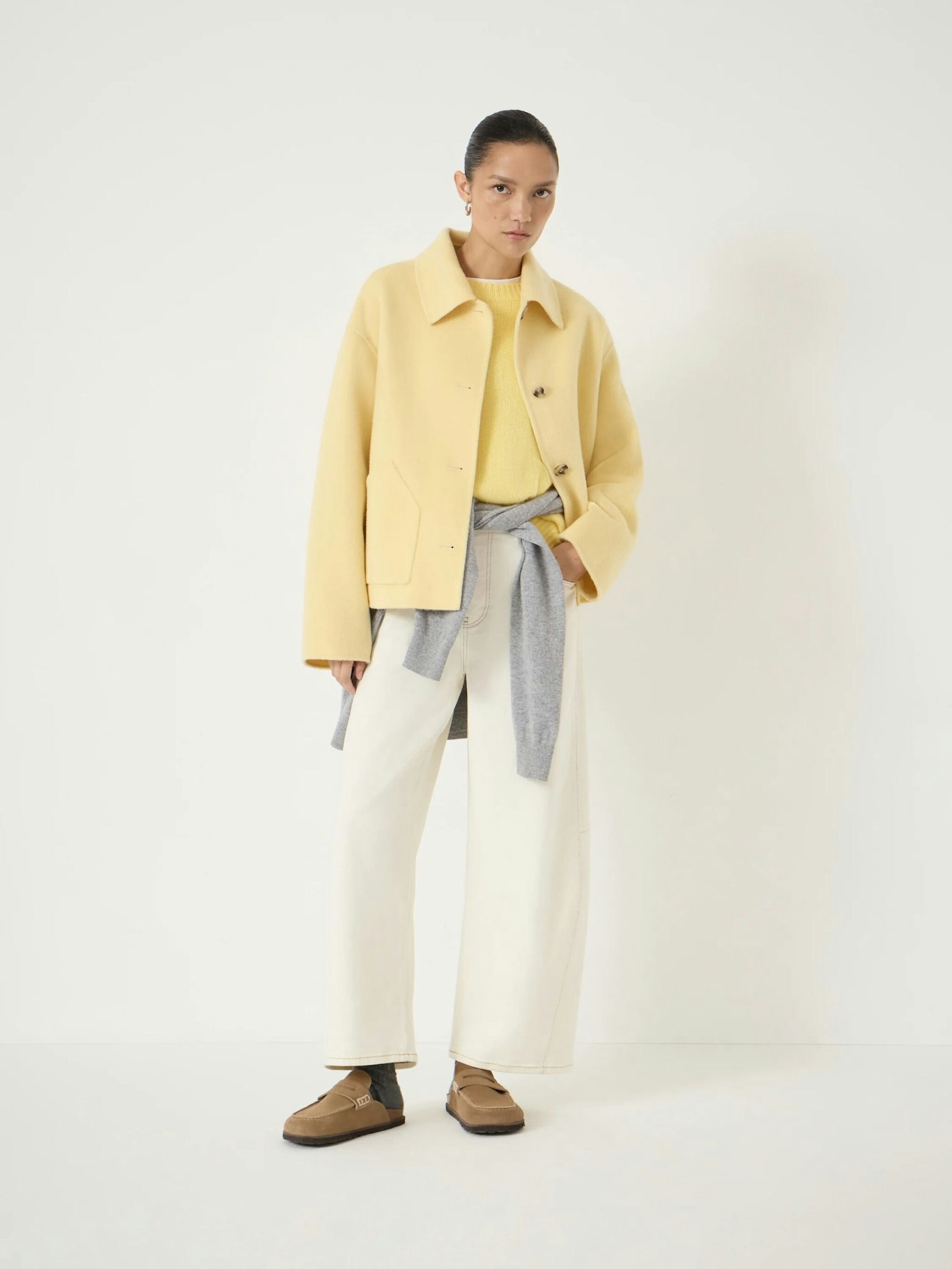 014305-0009-02 Pure Wool Double Faced Jacket