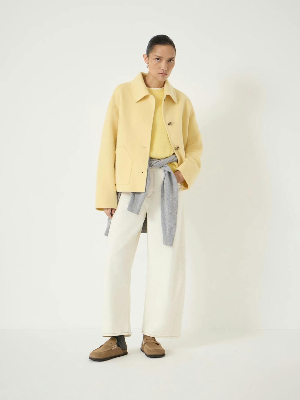 014305-0009-02 Pure Wool Double Faced Jacket