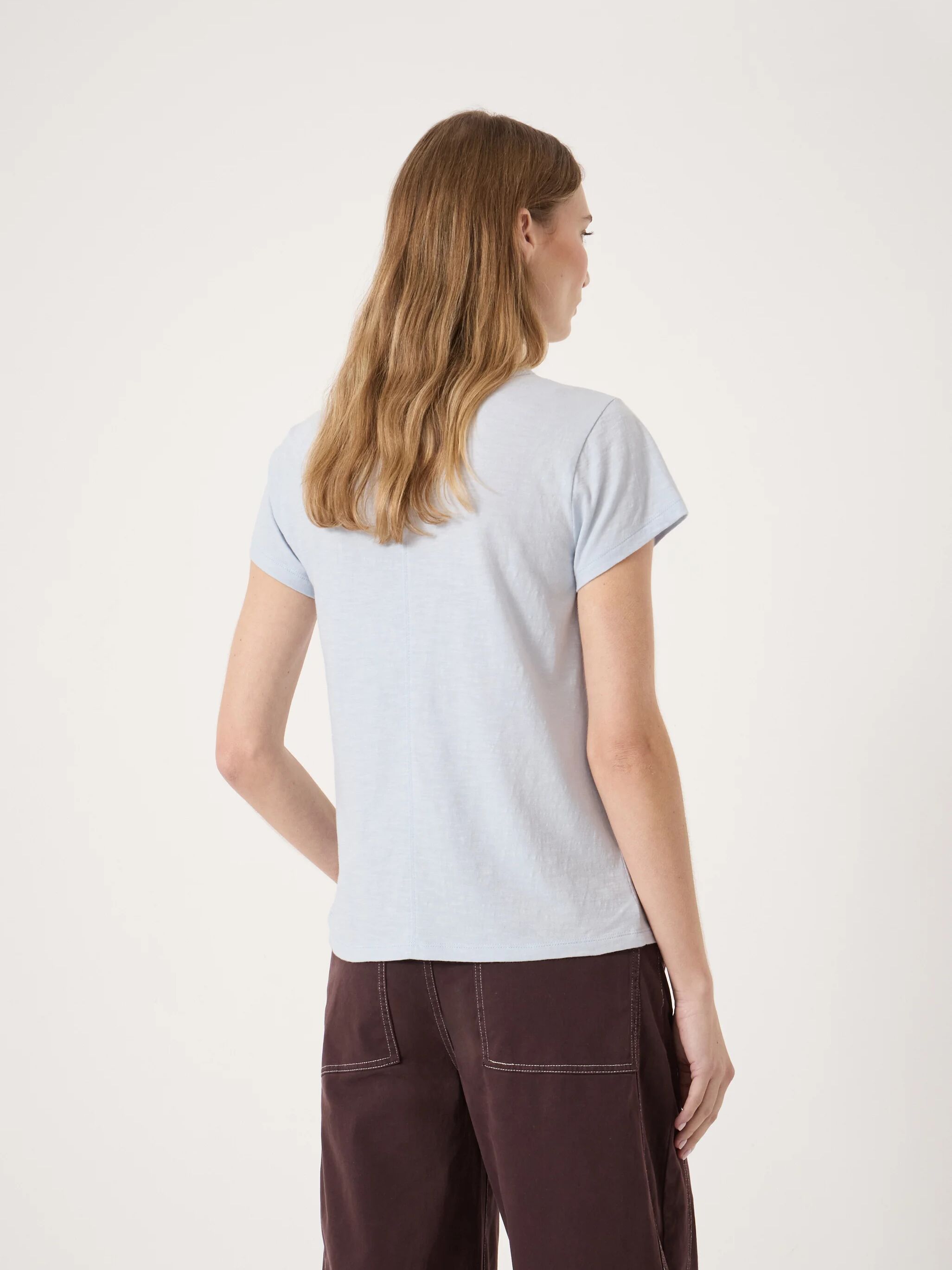 Slim Fit Slub Crew T-Shirt