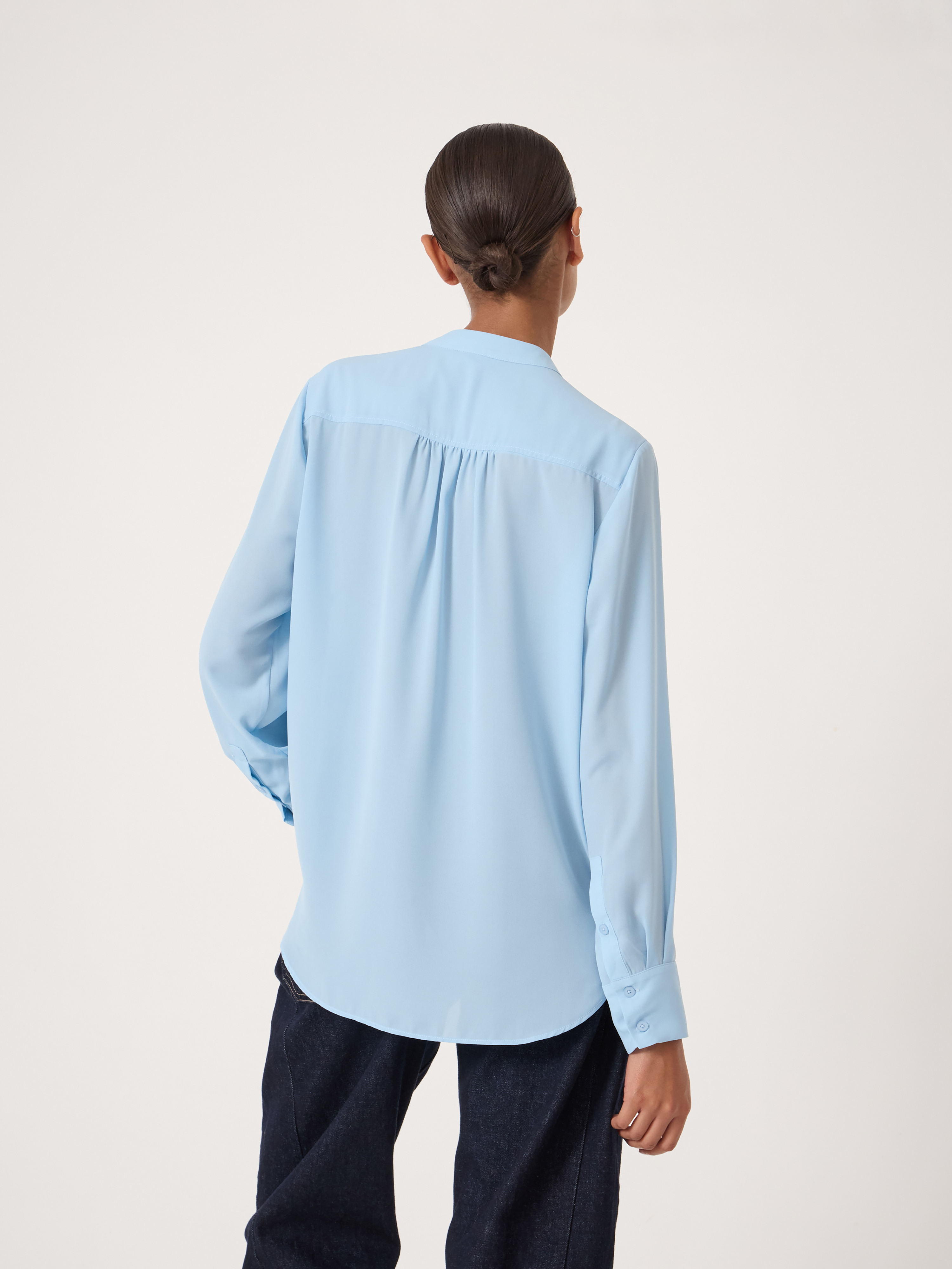 Elowen Long Sleeve Ruffle Shirt