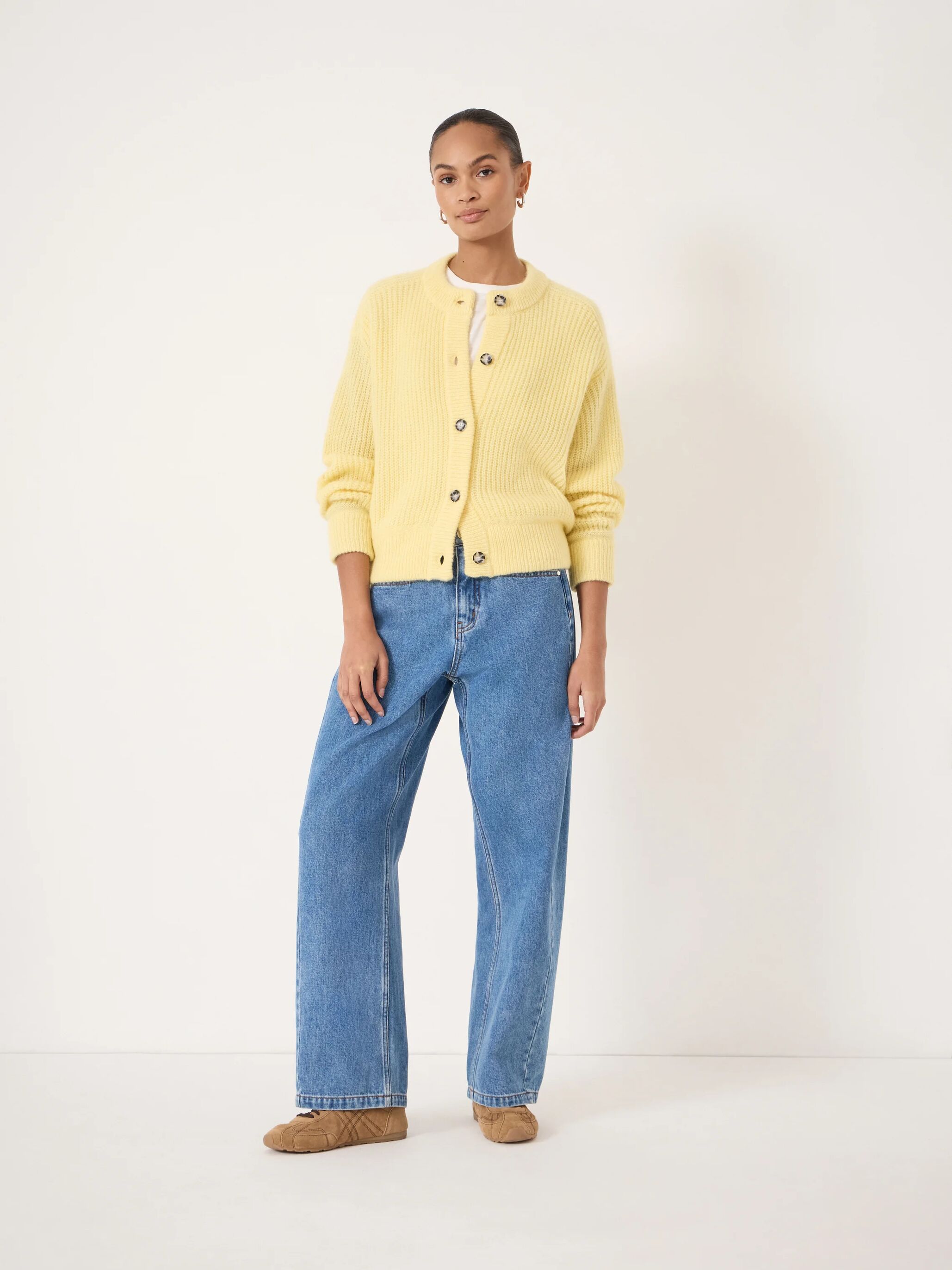 Raven Wool Blend Cardigan