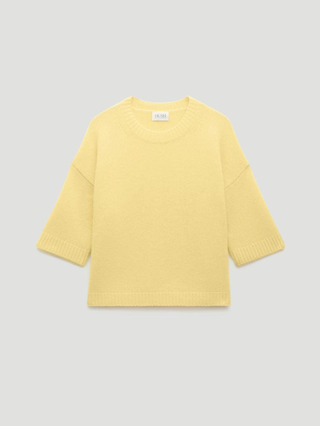 013449-0754-07 Cherrie Chunky Cashmere Tee