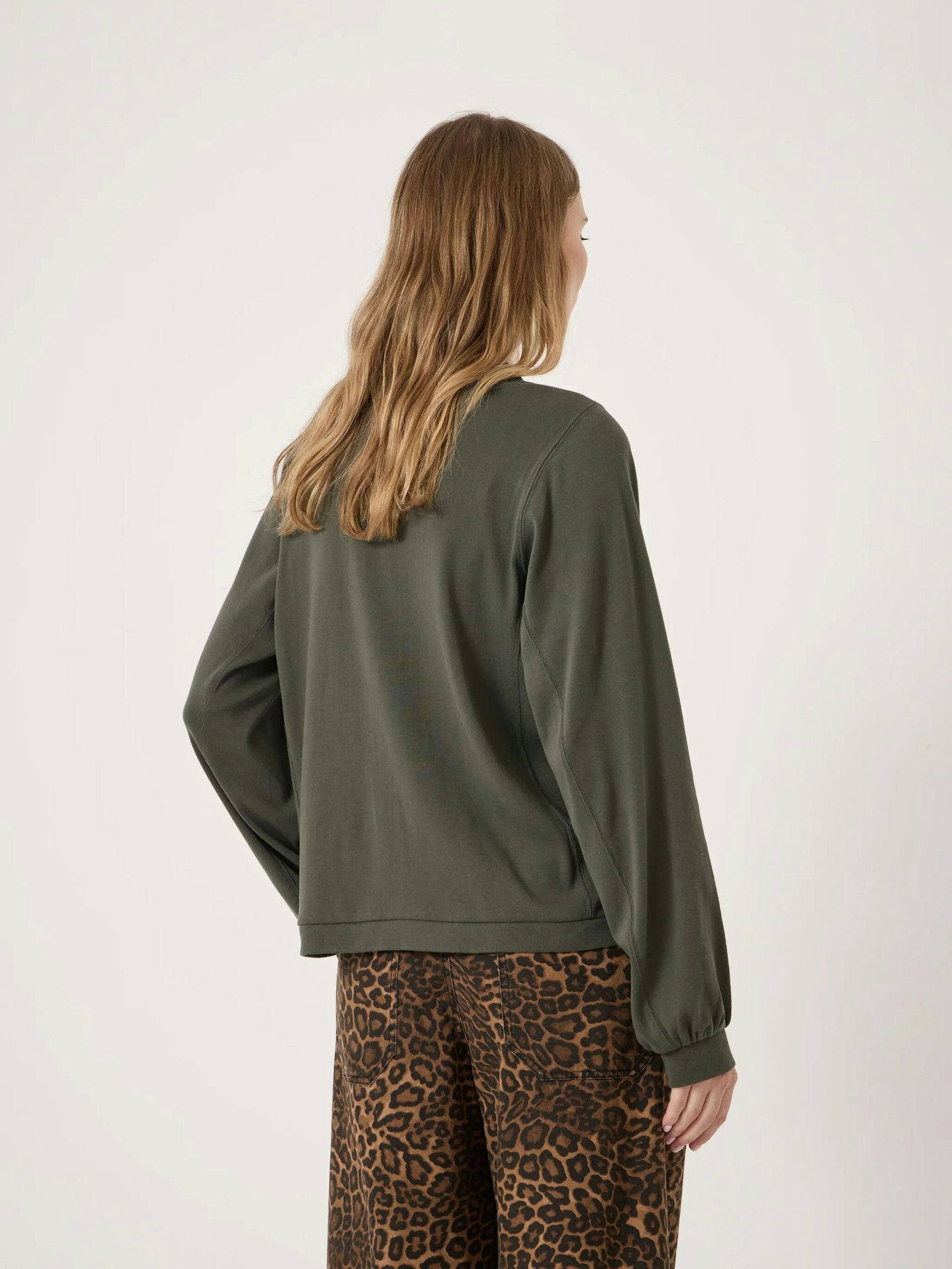014603-3392-03 Elodie Puff Detail Cuff Cotton Top